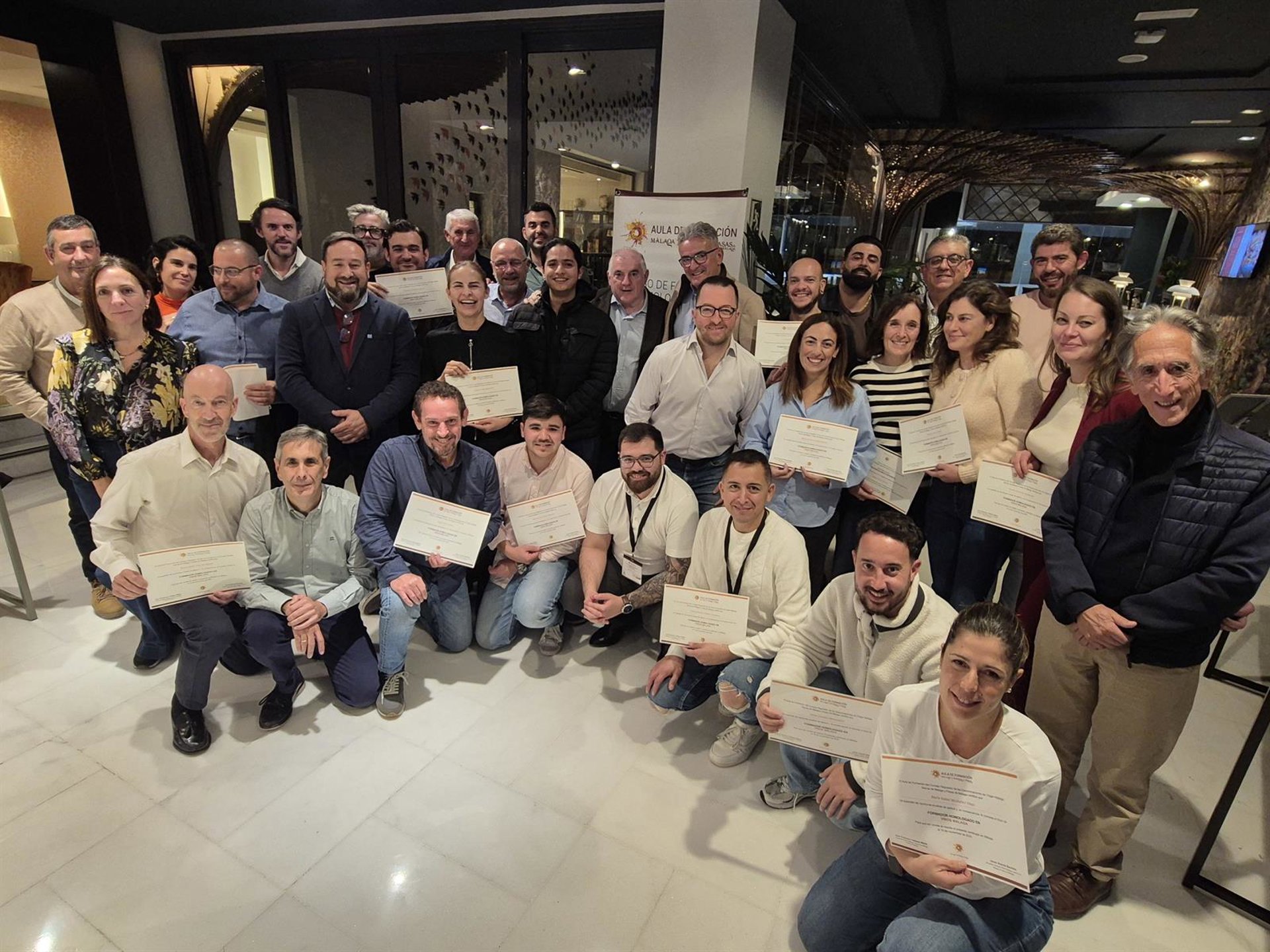 Un total de 25 profesionales participan en el Curso de Formador en Vinos de Málaga del Consejo Regulador