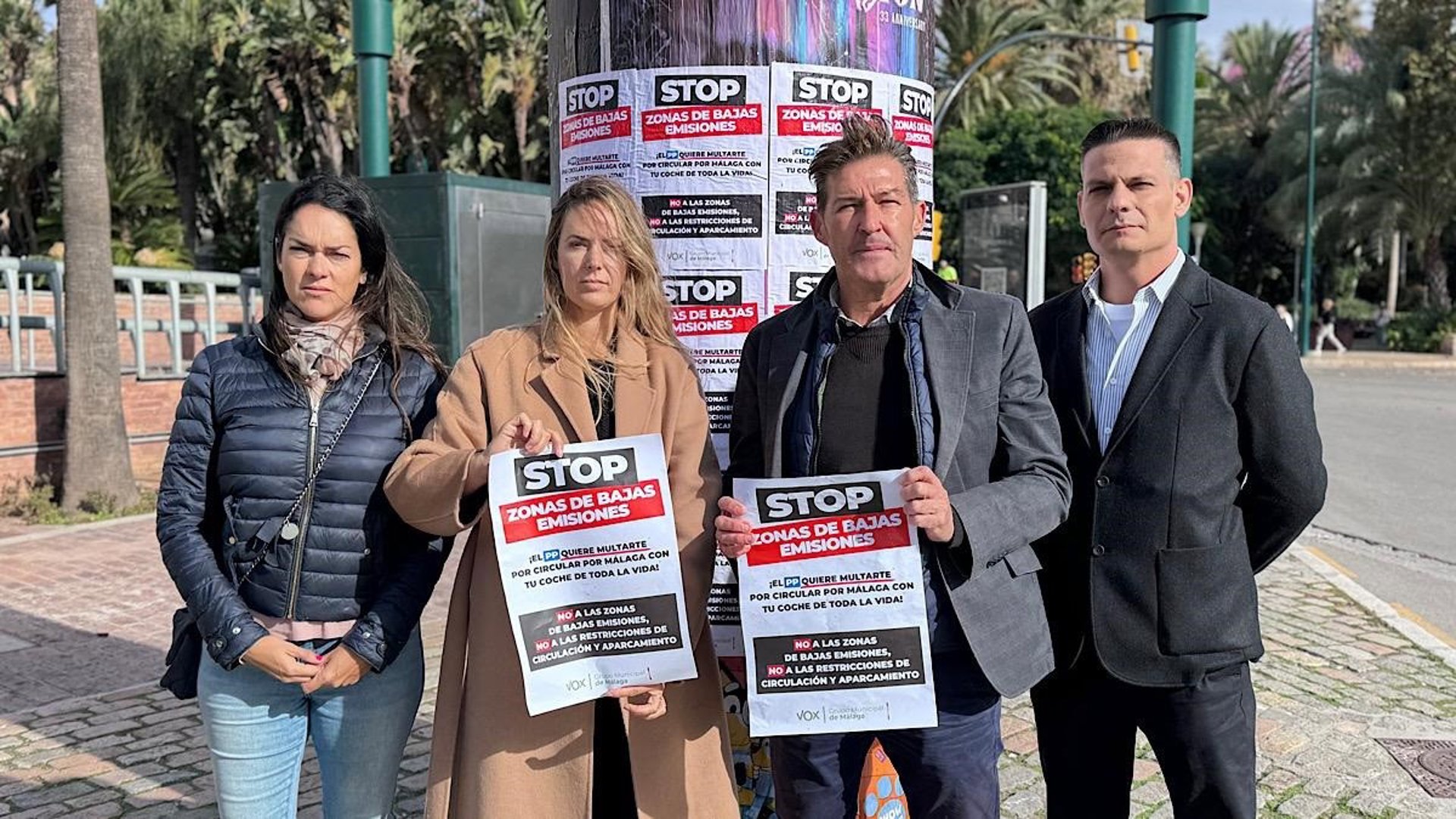 Vox lanza una campaña contra la entrada en vigor de la Zona de Bajas Emisiones