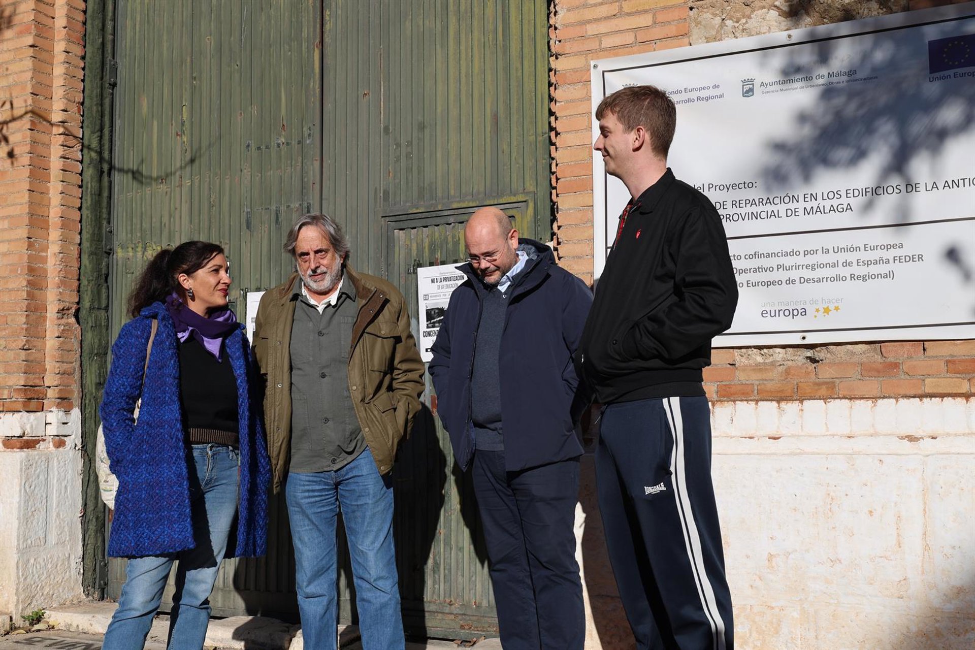 Con Málaga pide la protección integral de la antigua prisión y que se destine a uso público, social y ciudadano
