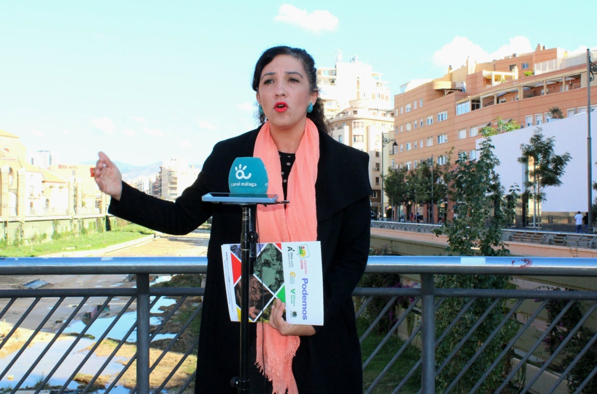 Con Málaga reclama renaturalizar el Guadalmedina tras aviso rojo: "Cubrir el río es una imprudencia"