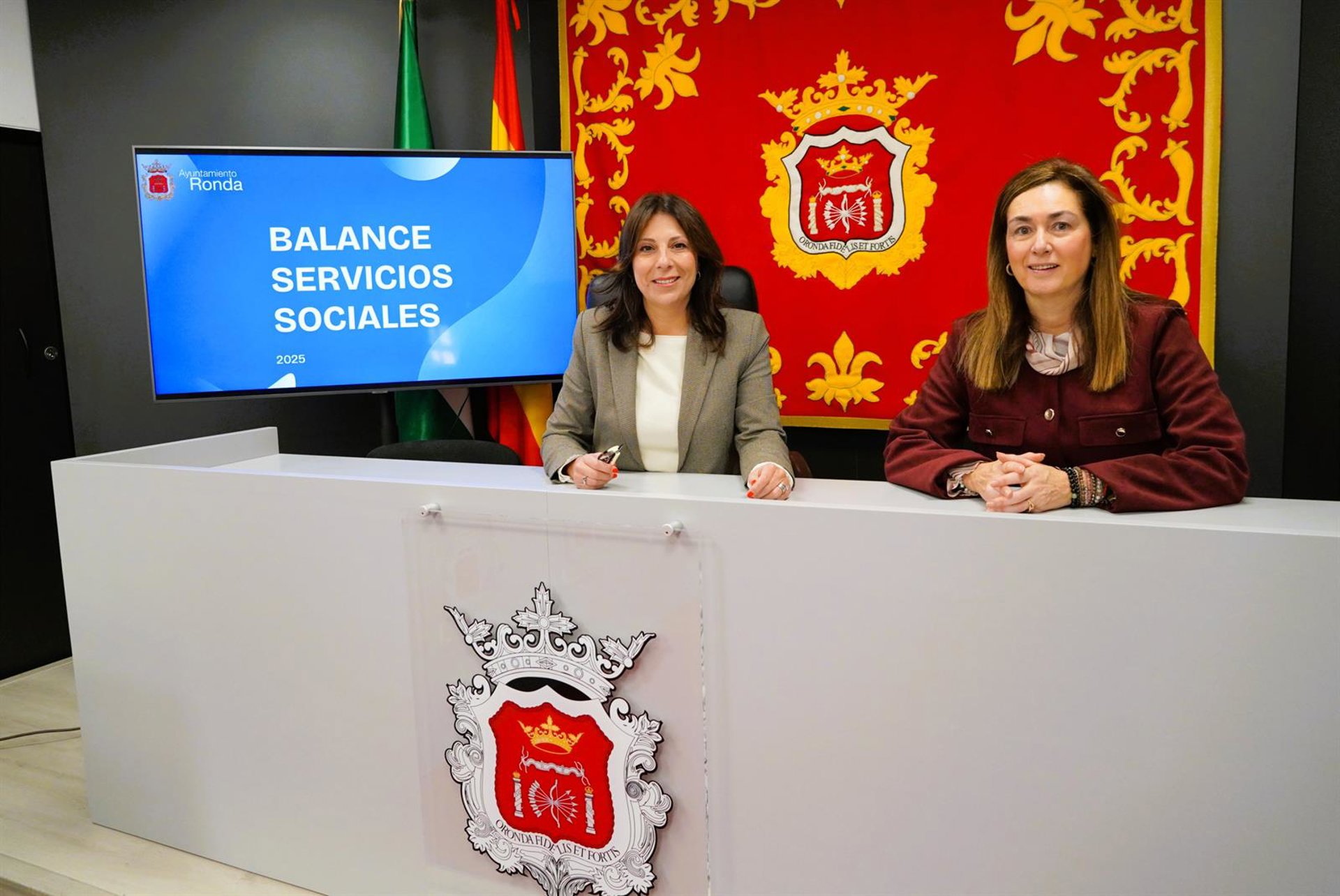 El Ayuntamiento de Ronda presta atención social a casi 6.000 personas en 2025