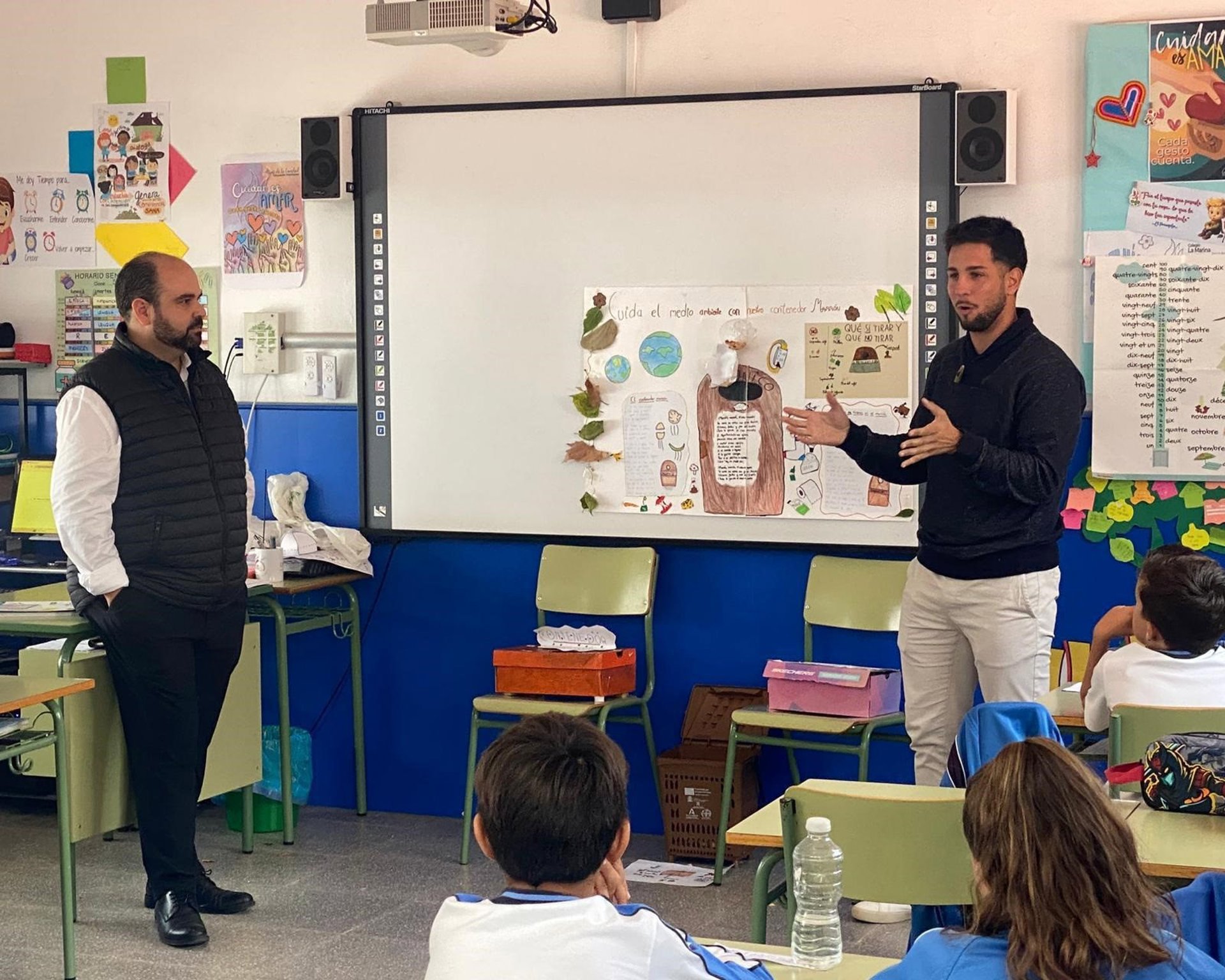 El alumnado del CEIP Tierno Galván y La Marina de Rincón de la Victoria, premiado en un concurso