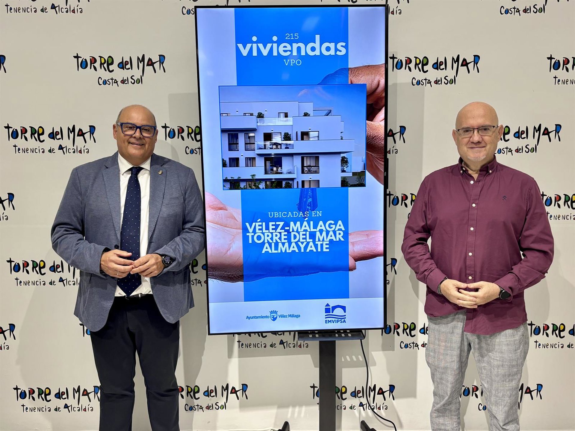 Impulsan 215 nuevas viviendas VPO en Vélez-Málaga, Torre del Mar y Almayate