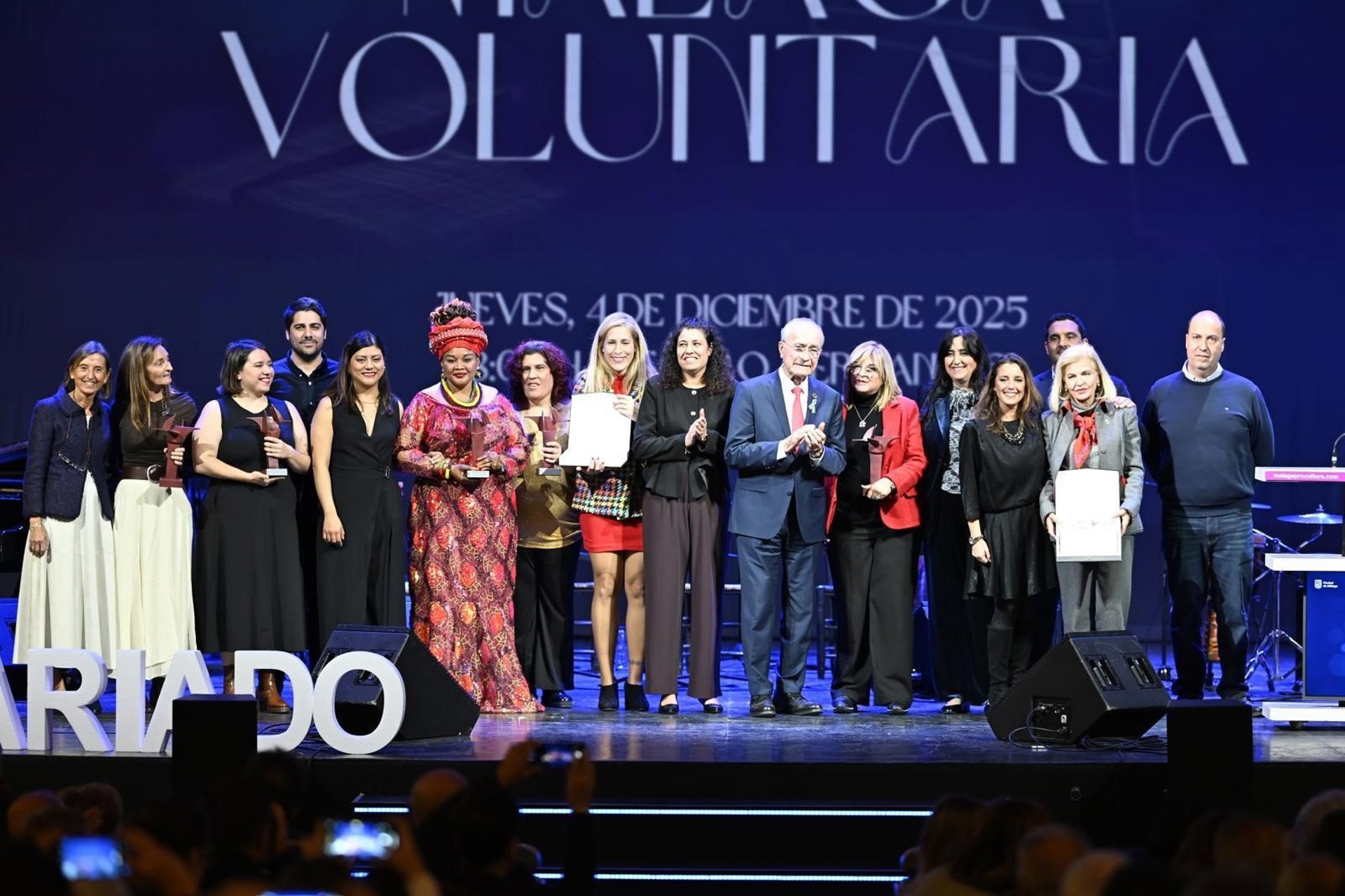 La 21 edición de Premios Málaga Voluntaria reconocen la labor de entidades y personas en ámbito del voluntariado
