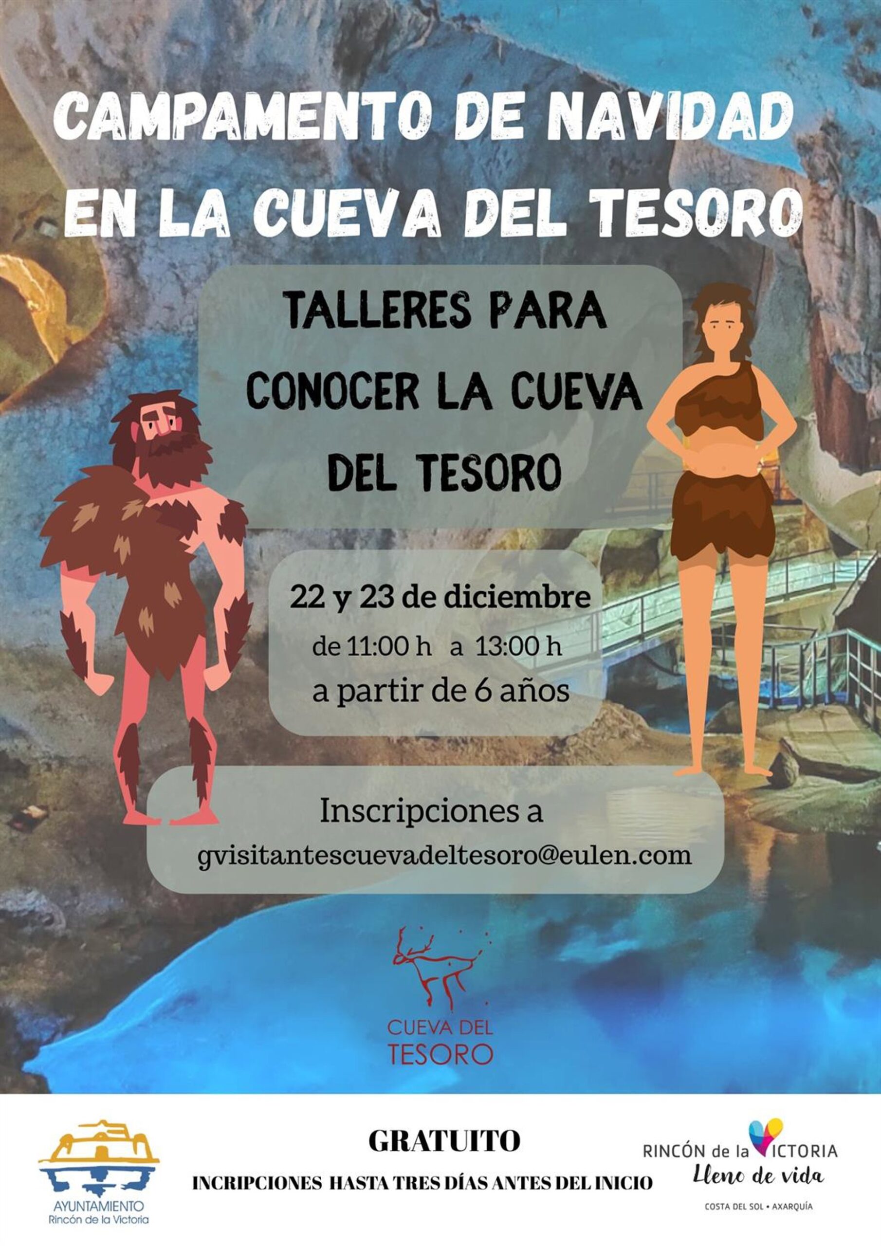 La Cueva del Tesoro y Villa Antiopa de Rincón acogen campamentos infantiles tematizados por Navidad