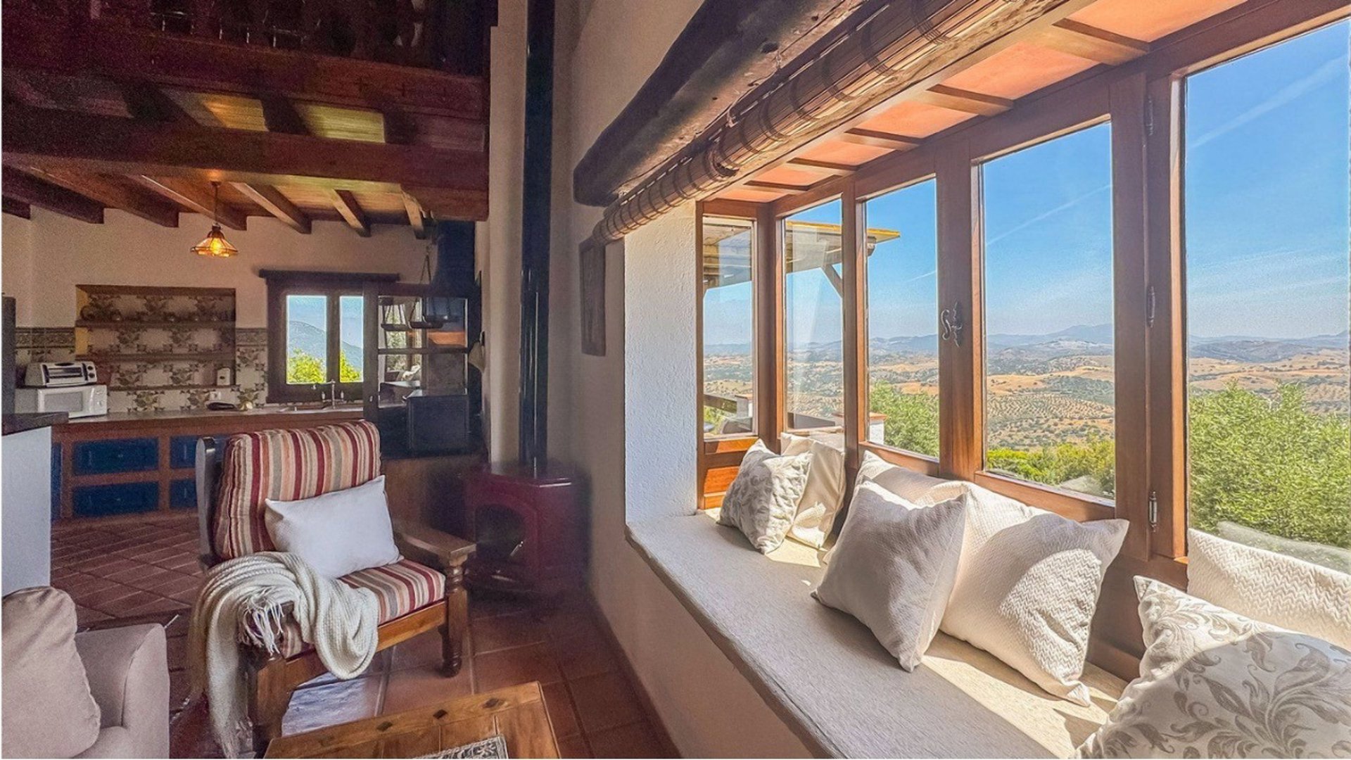 Las casas rurales de Málaga rozan el lleno en Navidad y Nochevieja