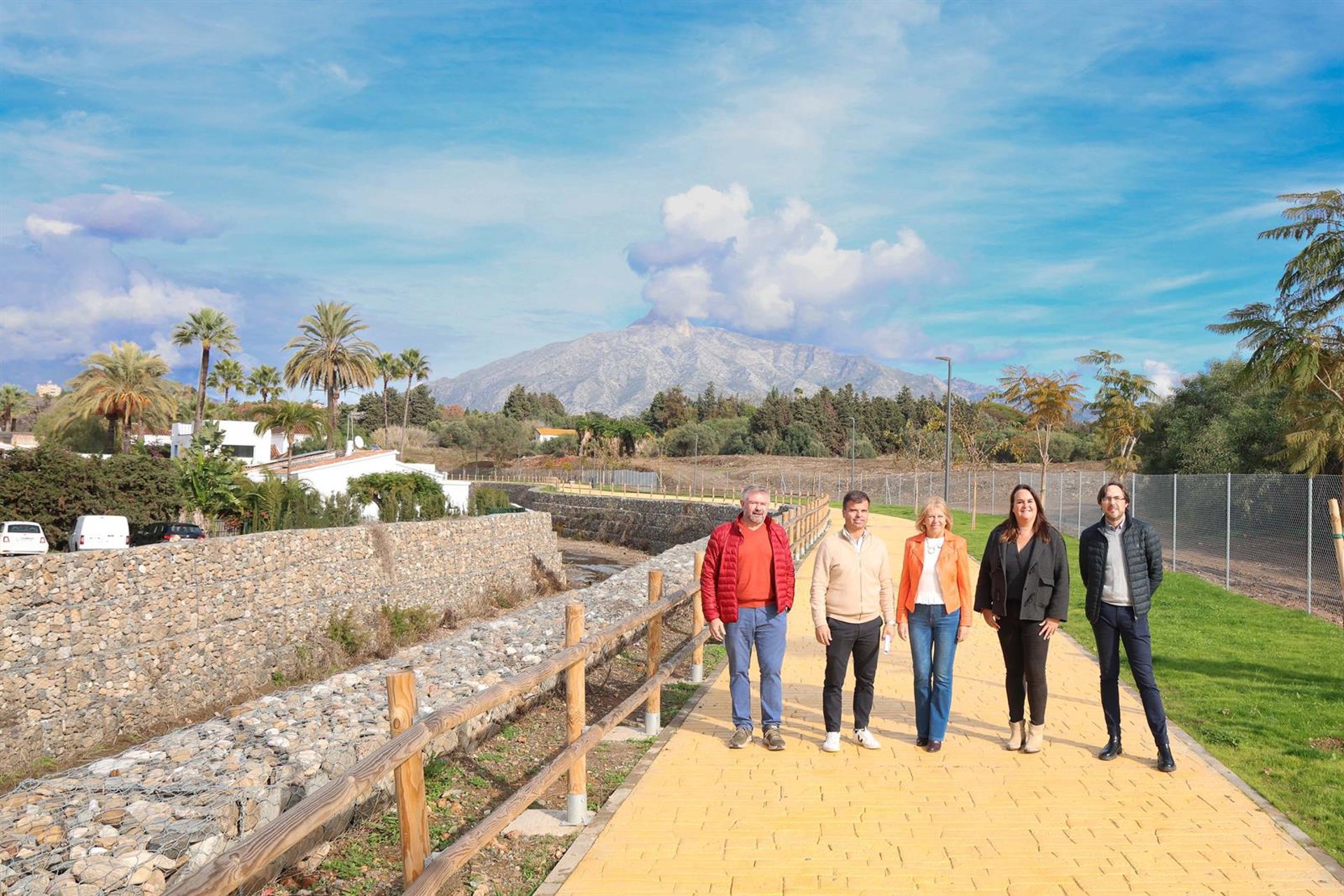 Marbella culmina obras de acondicionamiento del arroyo Benabolá para evitar problemas de inundaciones