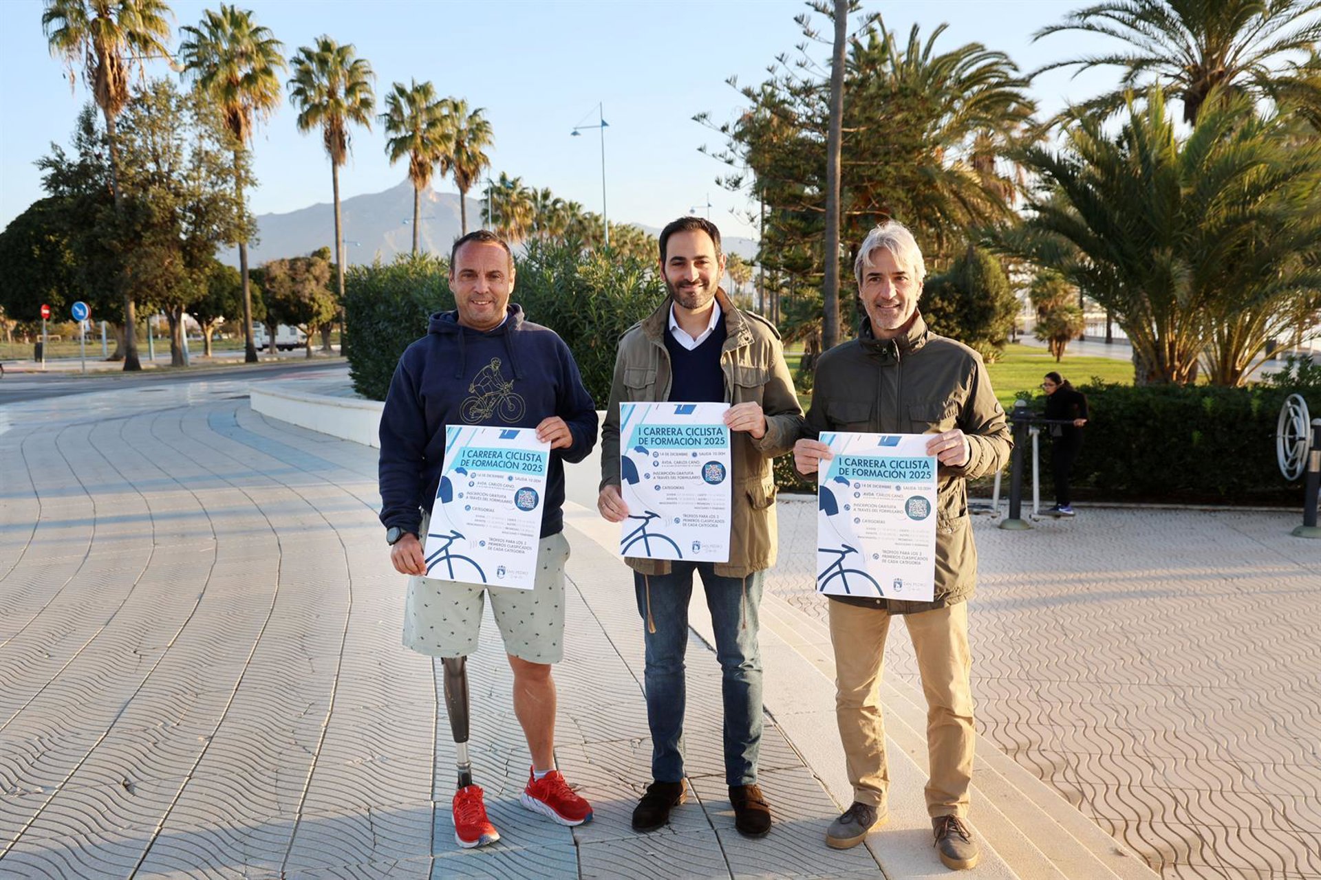 San Pedro Alcántara acogerá este domingo 14 de diciembre la primera edición de la Carrera Ciclista de Formación