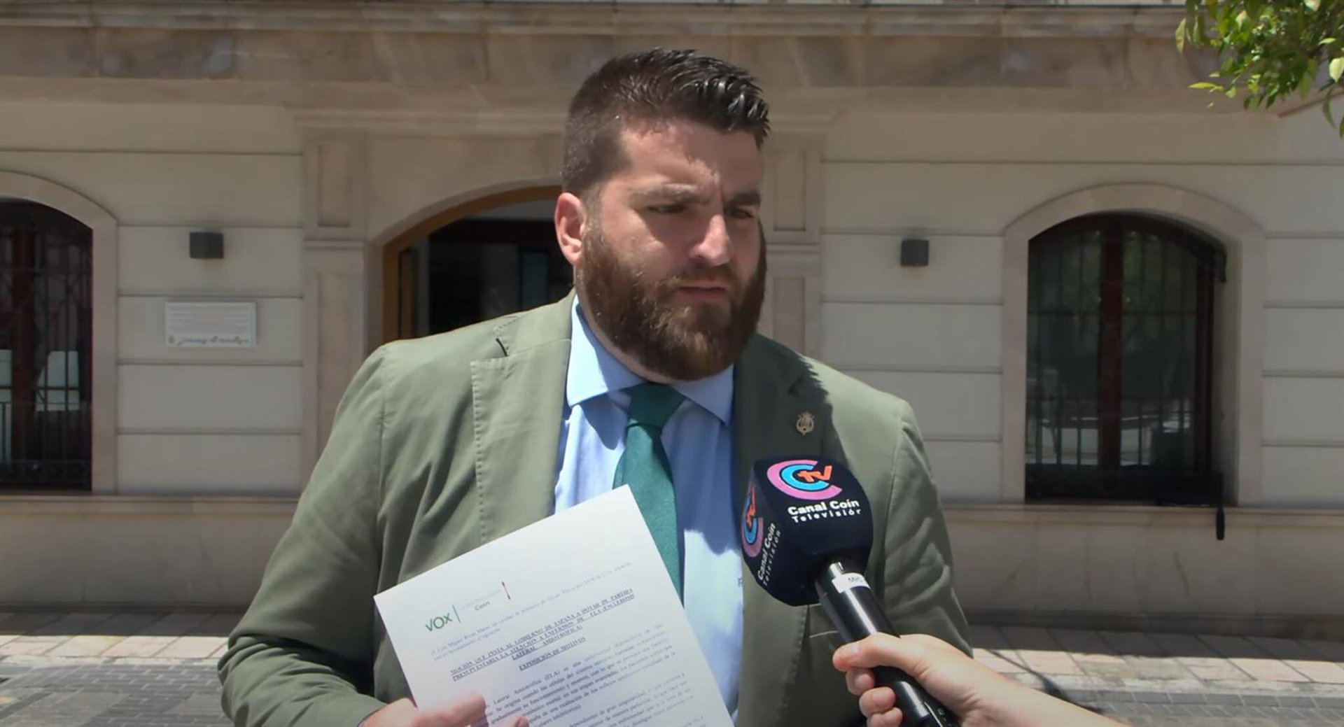 Vox critica "silencio" de alcalde de Coín en relación con la detención de un exdil