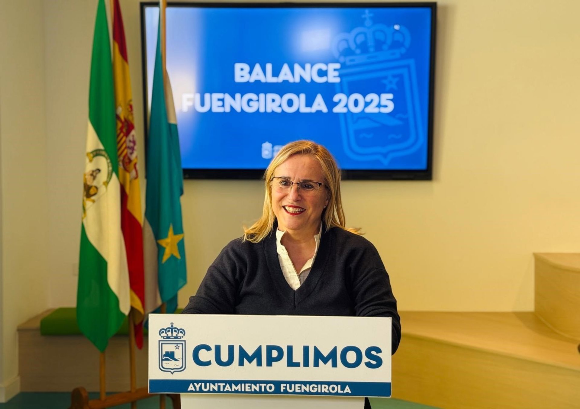 Alcaldesa: "Crecimiento y logros de Fuengirola son resultado de esfuerzo conjunto de vecinos y Ayuntamiento"