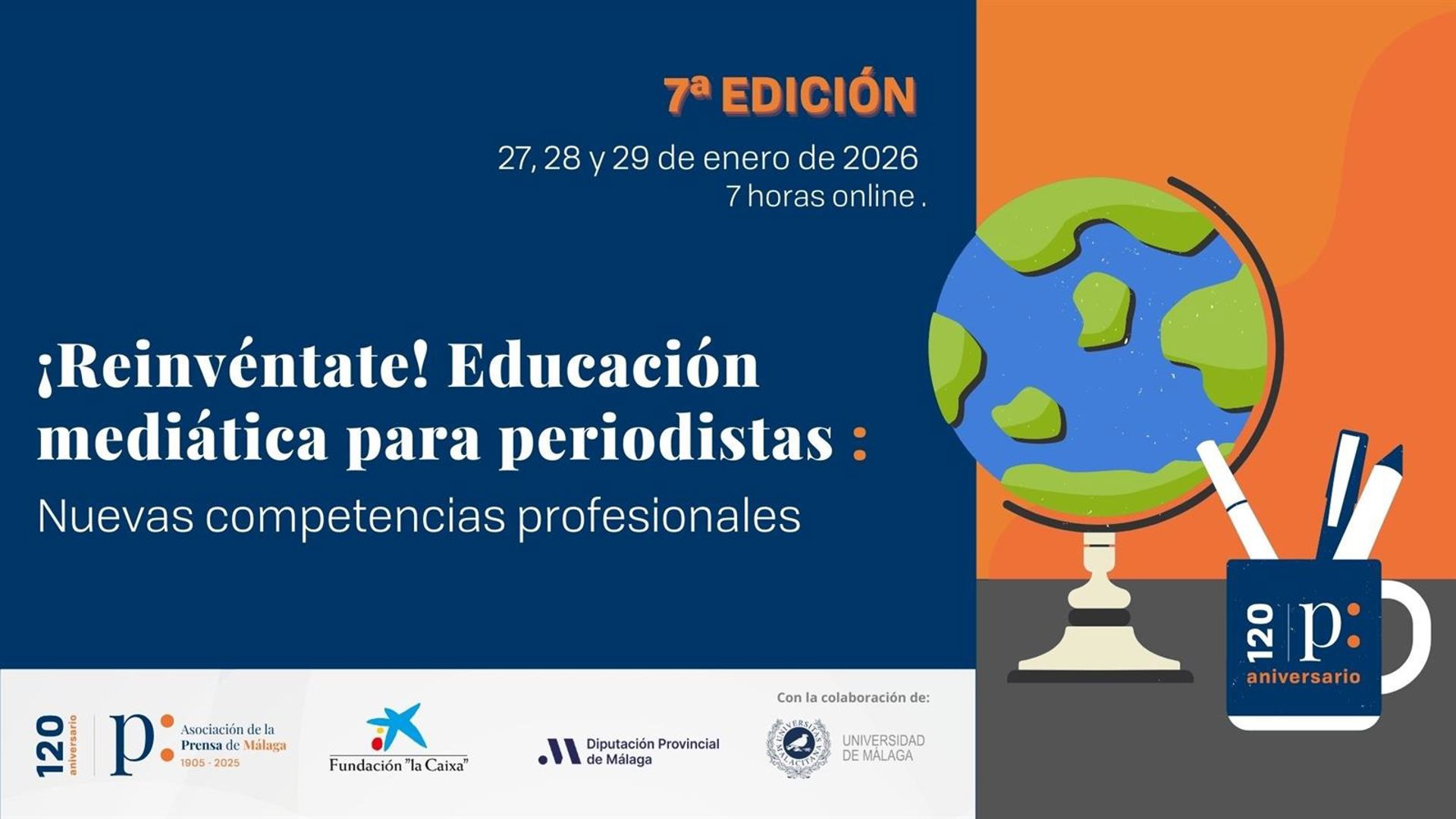 Asociación de la Prensa forma en la docencia en educación mediática con otra edición del curso '¡Reinvéntate!'