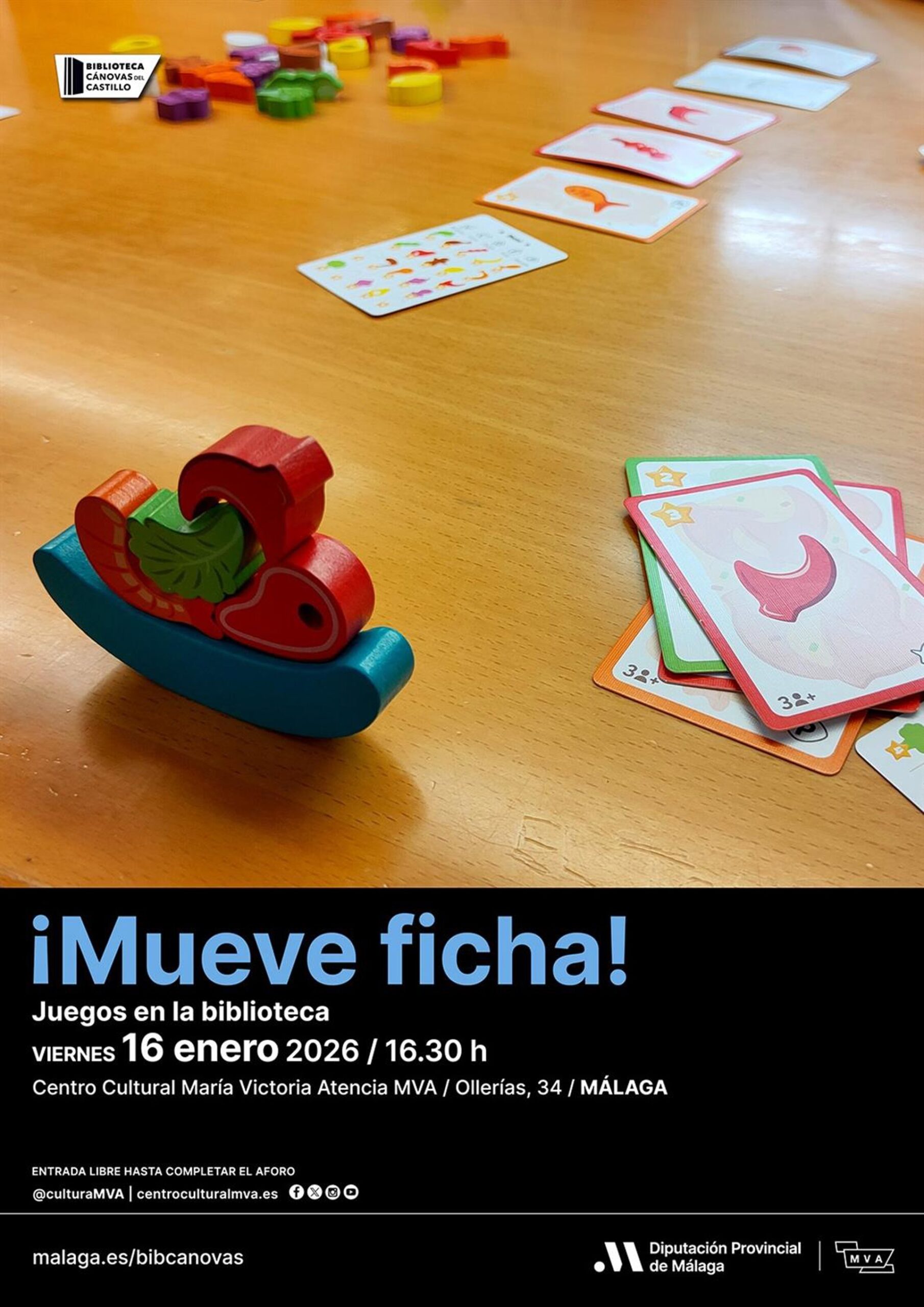 Biblioteca Cánovas del Castillo de Diputación programa unas 80 actividades educativas y culturales hasta junio