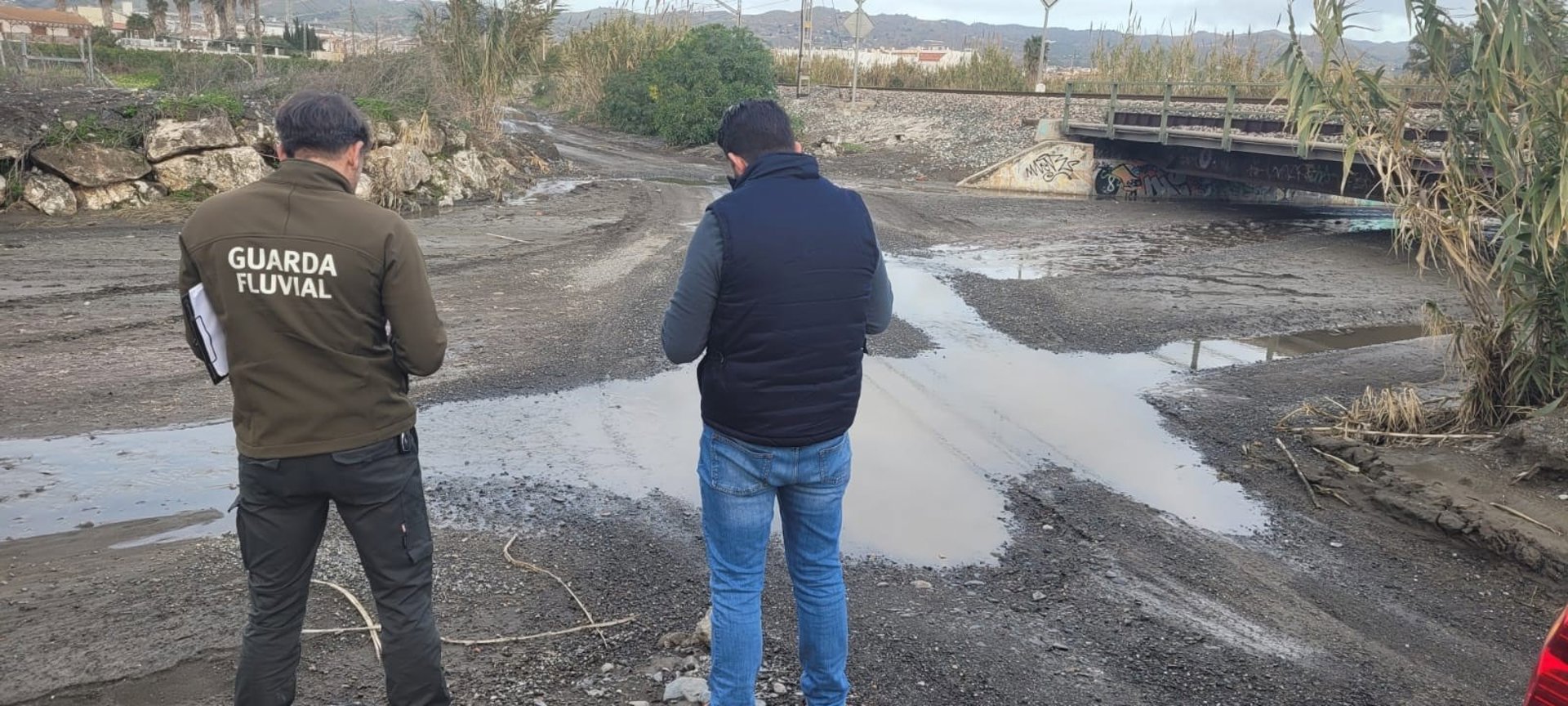 Cártama traslada a la Junta la necesidad de acondicionar y limpiar los arroyos del municipio tras el temporal