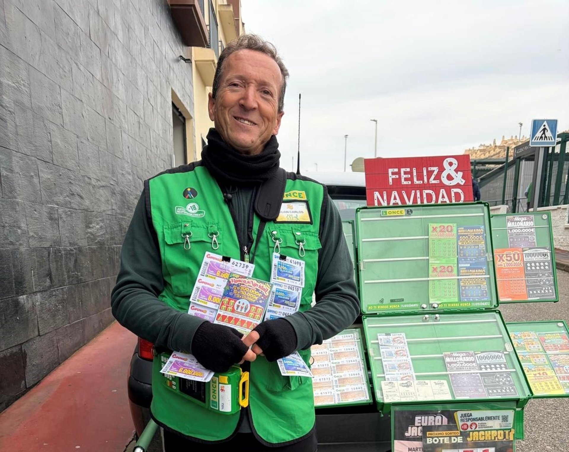 El Extra de Navidad de la ONCE deja un cupón premiado con 400.000 euros en Cártama