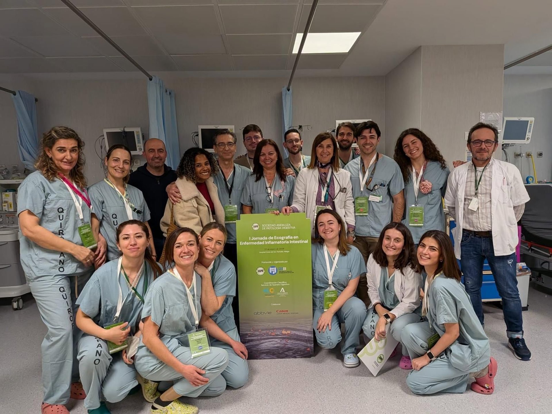 El Hospital Costa del Sol acoge el I Curso de Ecografía en Enfermedad Inflamatoria Intestinal
