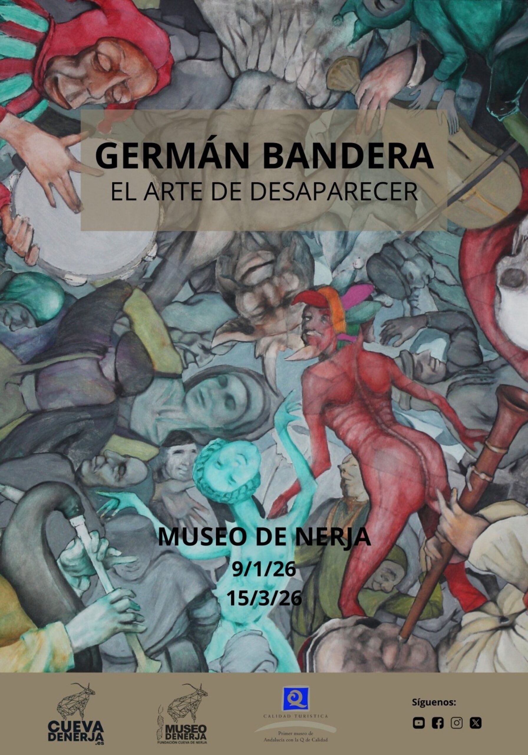 'El arte de desaparecer' de Germán Bandera, inicia el ciclo de exposiciones temporales del Museo de Nerja