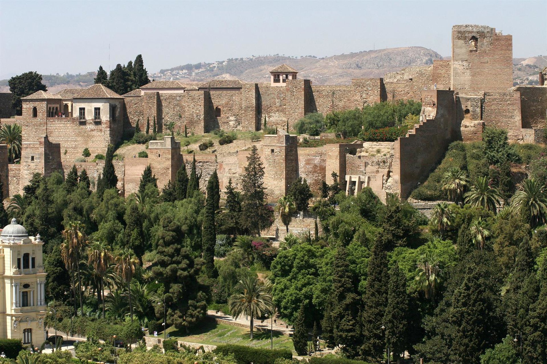 La Alcazaba y Gibralfaro permanecerán cerrados este miércoles ante el aviso naranja por viento