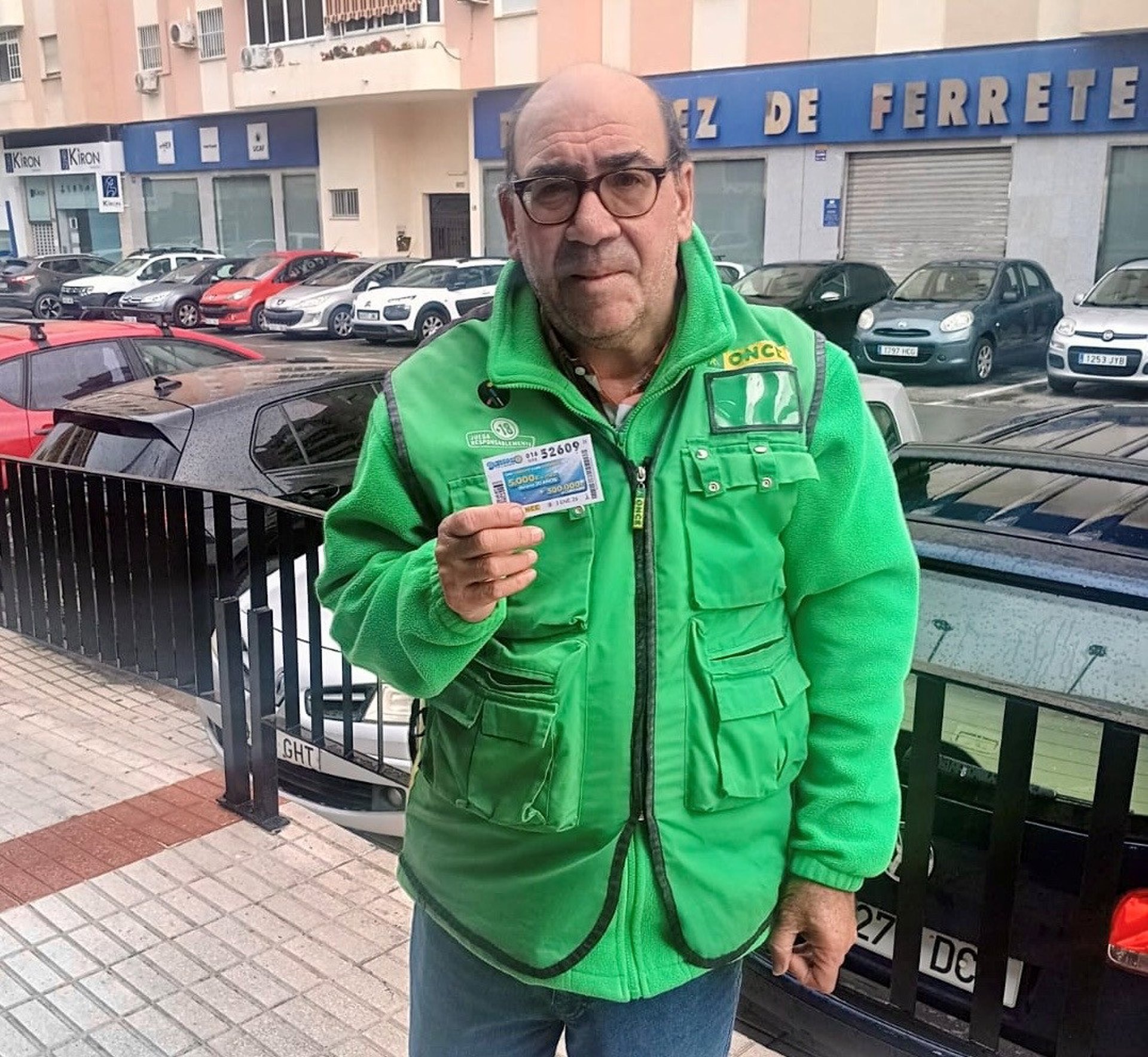 La ONCE deja el primer Sueldazo de 2026 en Vélez-Málaga
