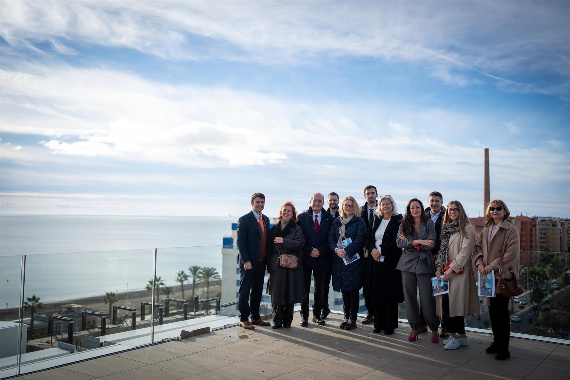 Una delegación europea visita lo que la ciudad ofrece para acoger la sede de la Autoridad Aduanera de la UE