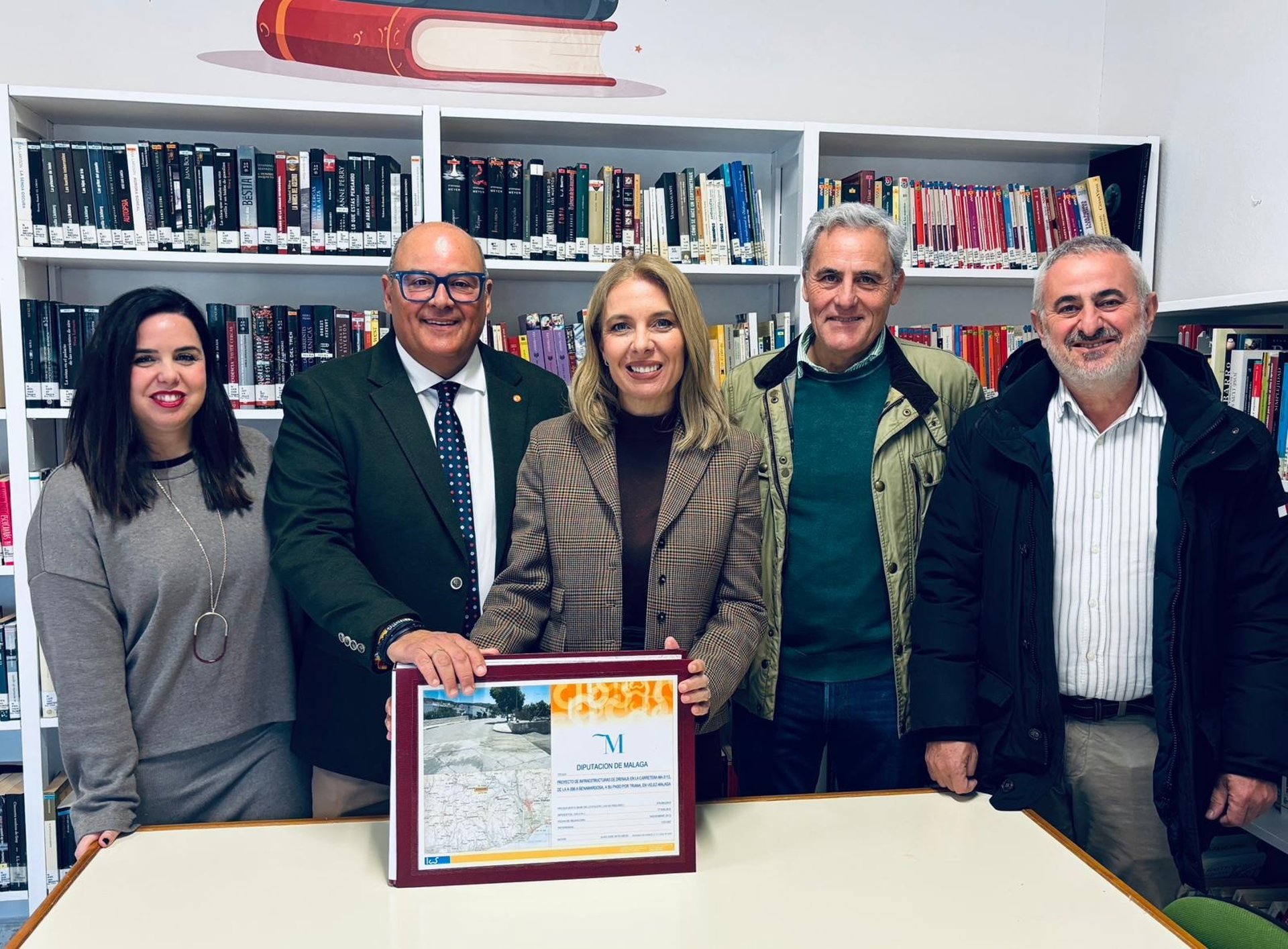 Cinco empresas optan a las obras de mejora en la carretera de la travesía de Triana, en Vélez-Málaga