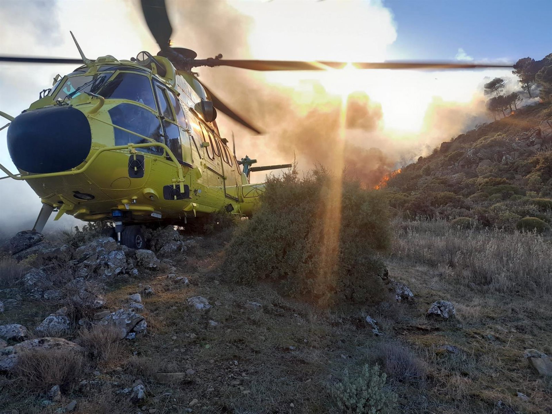 Controlado el incendio en Istán