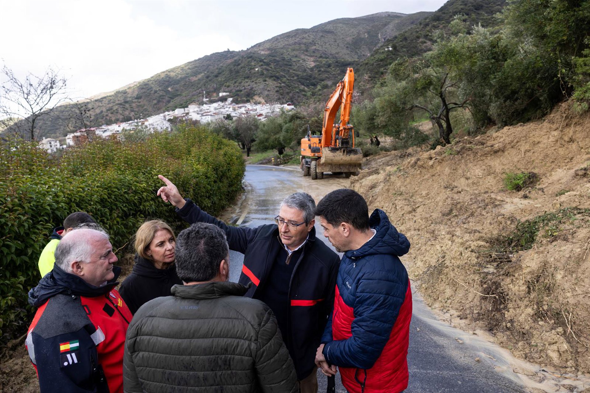 Diputación actúa en 30 carreteras afectadas por el temporal que ha generado 120 actuaciones del CPB