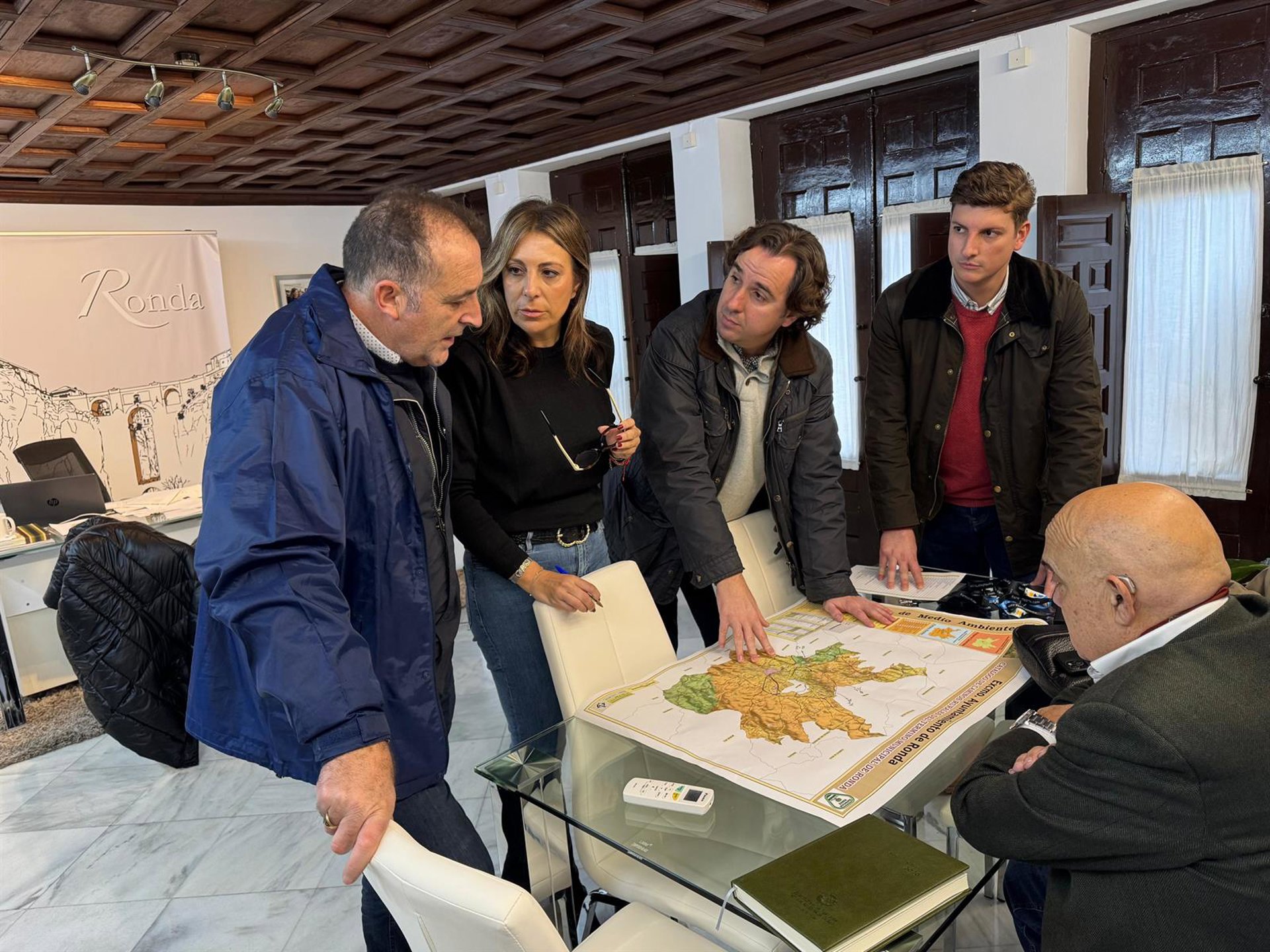 El Ayuntamiento de Ronda trabaja en restablecer las comunicaciones del ámbito rural