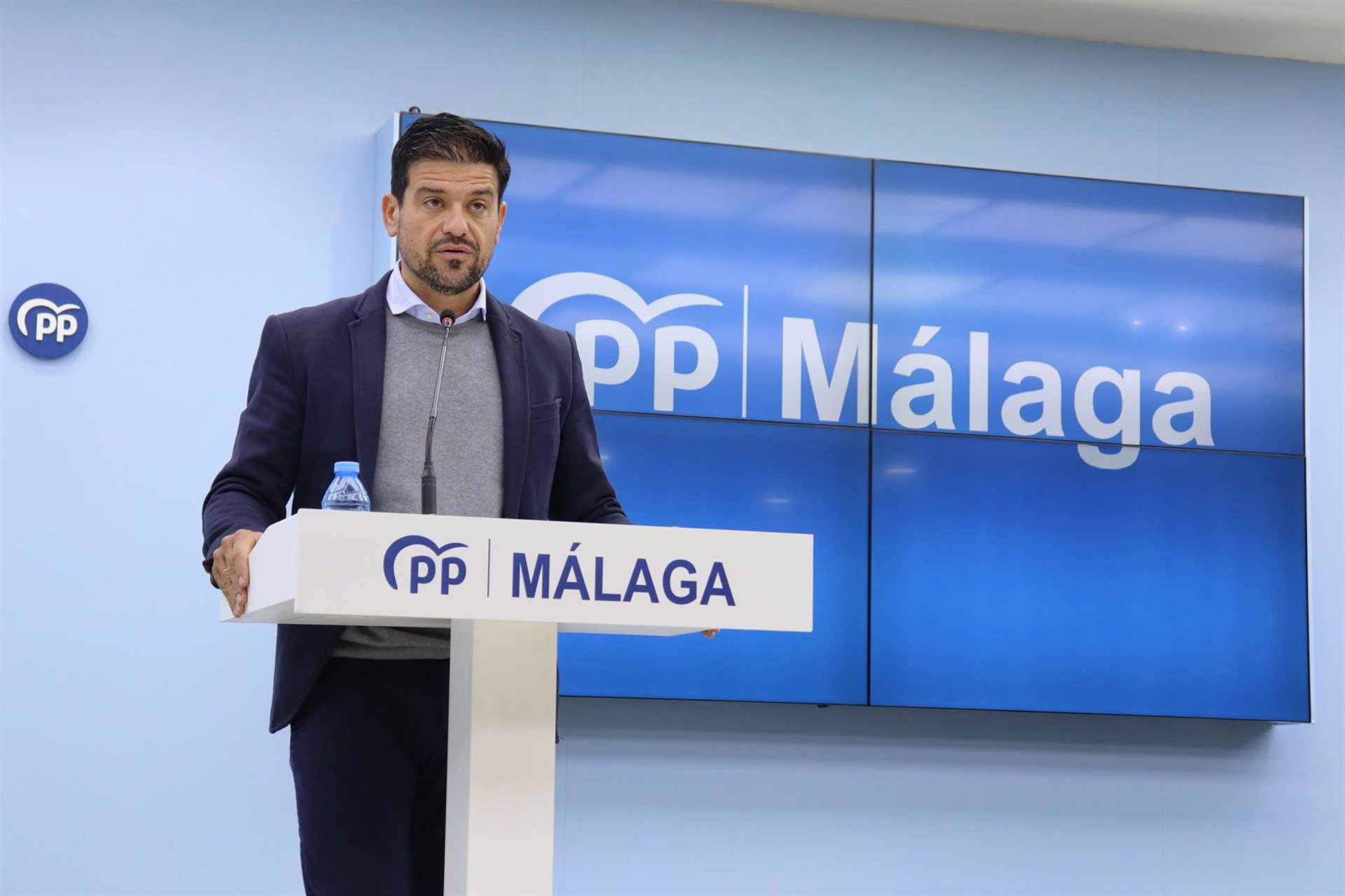 El PP de Málaga critica la "visita impostada" de Sánchez por el temporal "sin bajar apenas del helicóptero"
