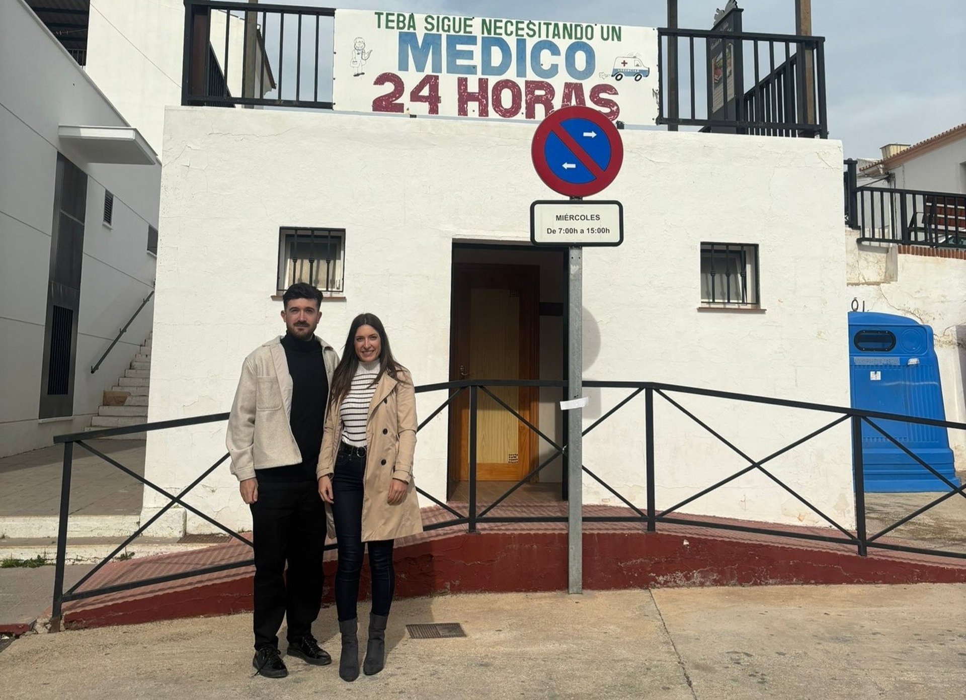 El PSOE critica "los recortes sanitarios" en Teba y los "incumplimientos" de Moreno