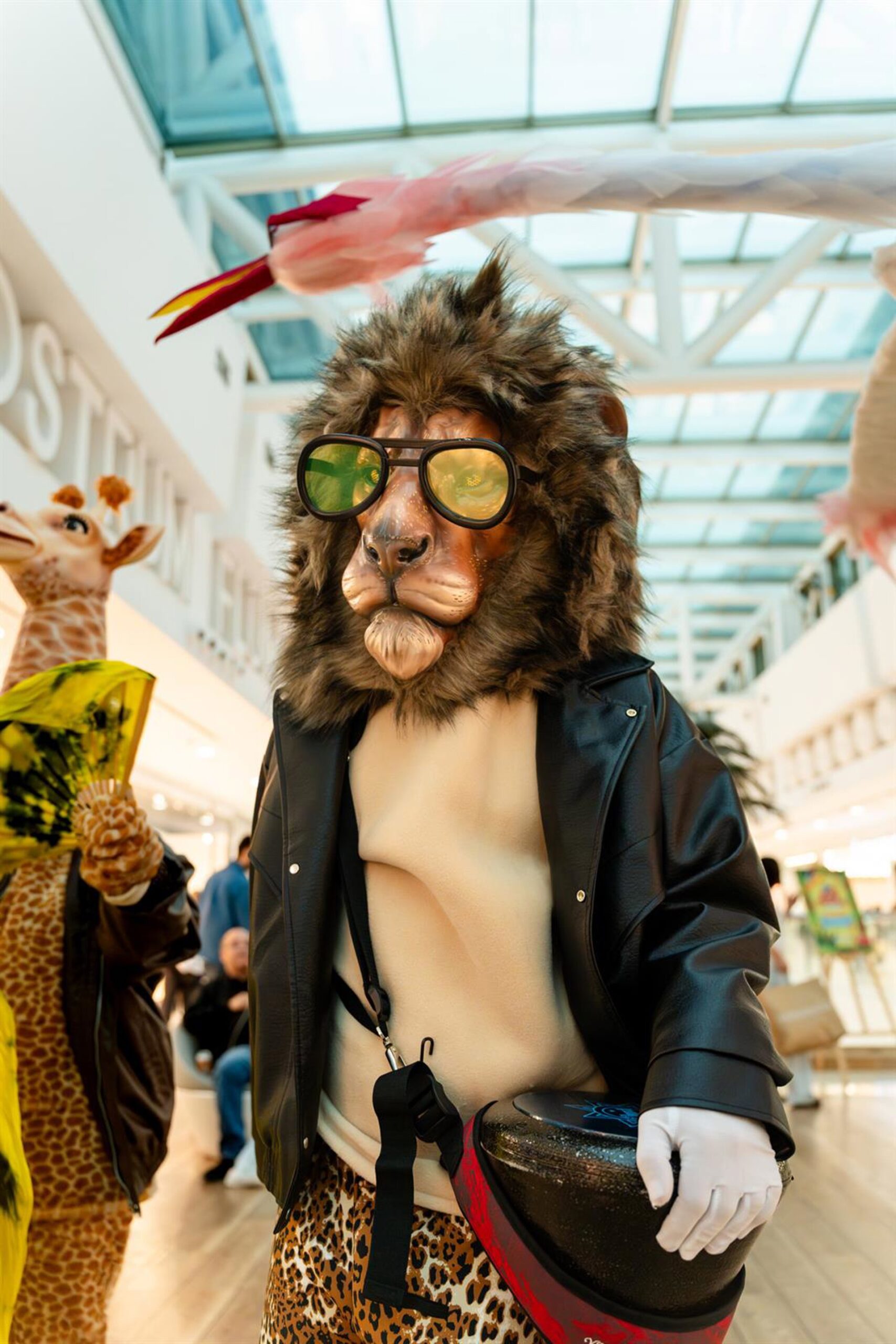 El centro comercial Miramar de Fuengirola celebra un carnaval con temática del reino animal hasta este sábado