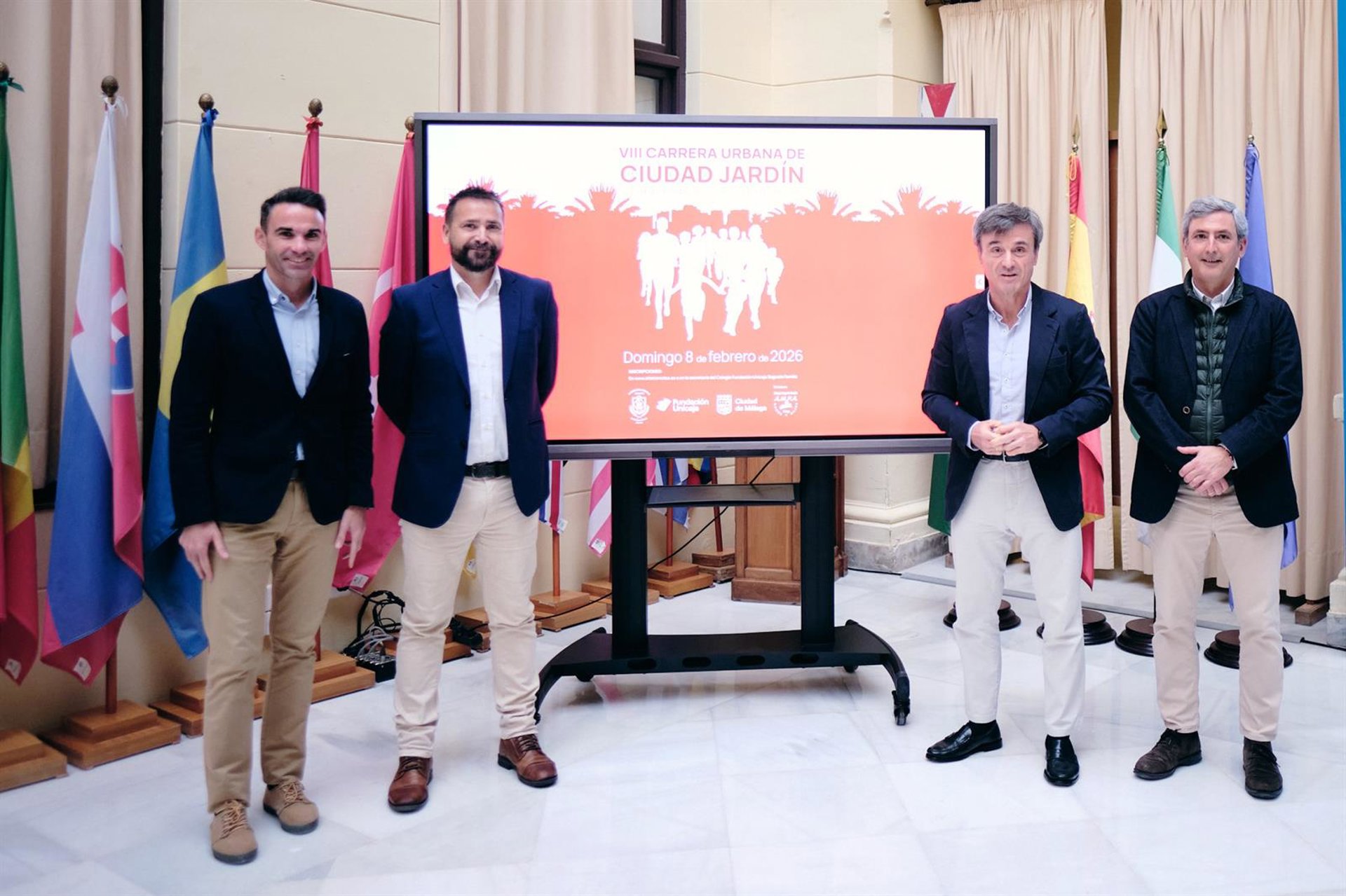 El distrito de Ciudad Jardín acoge este domingo la Carrera Urbana del Colegio Fundación Unicaja Sagrada Familia