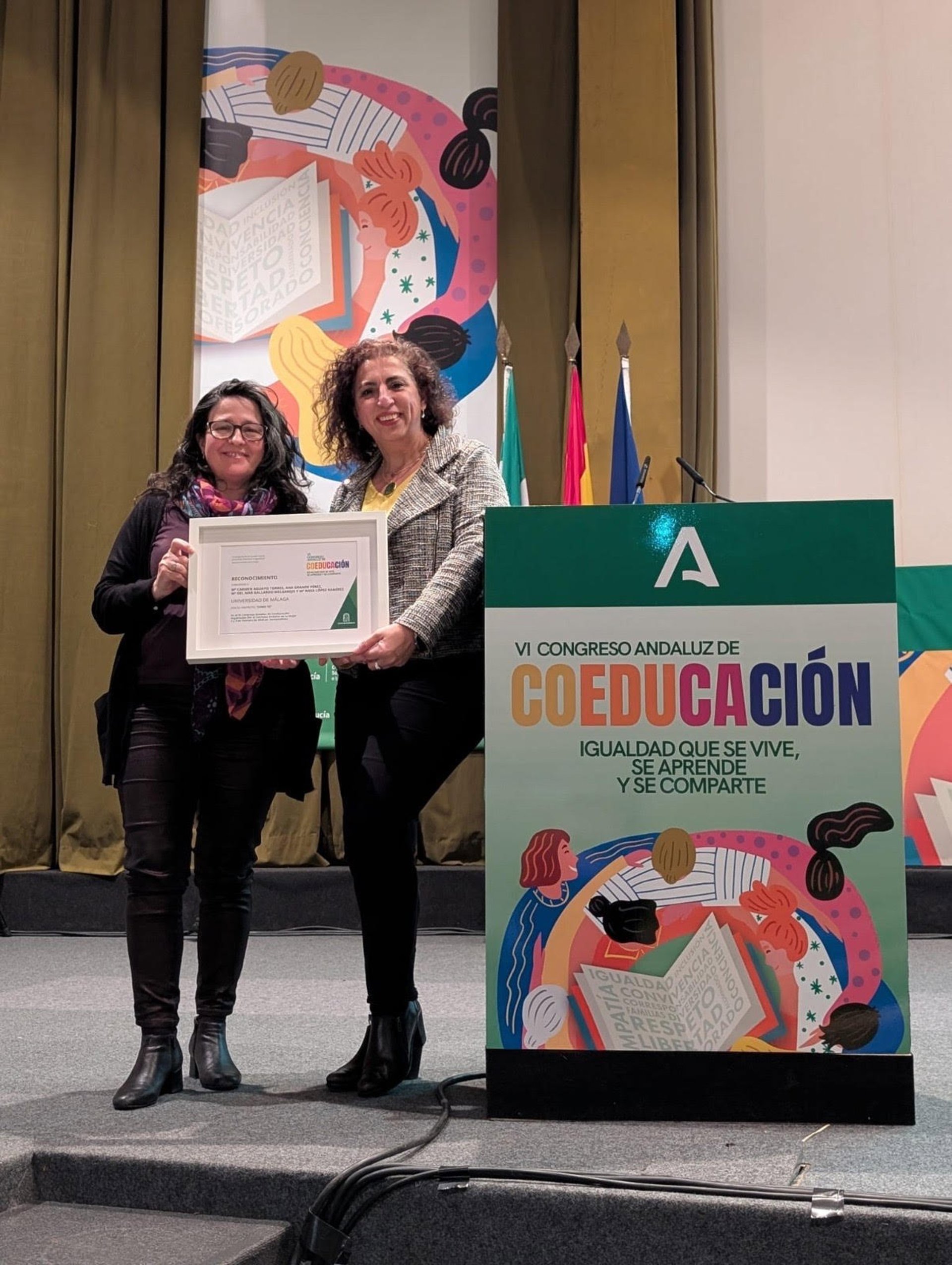 El proyecto 'Como tú' de la UMA, reconocido en el VI Congreso Andaluz de Coeducación