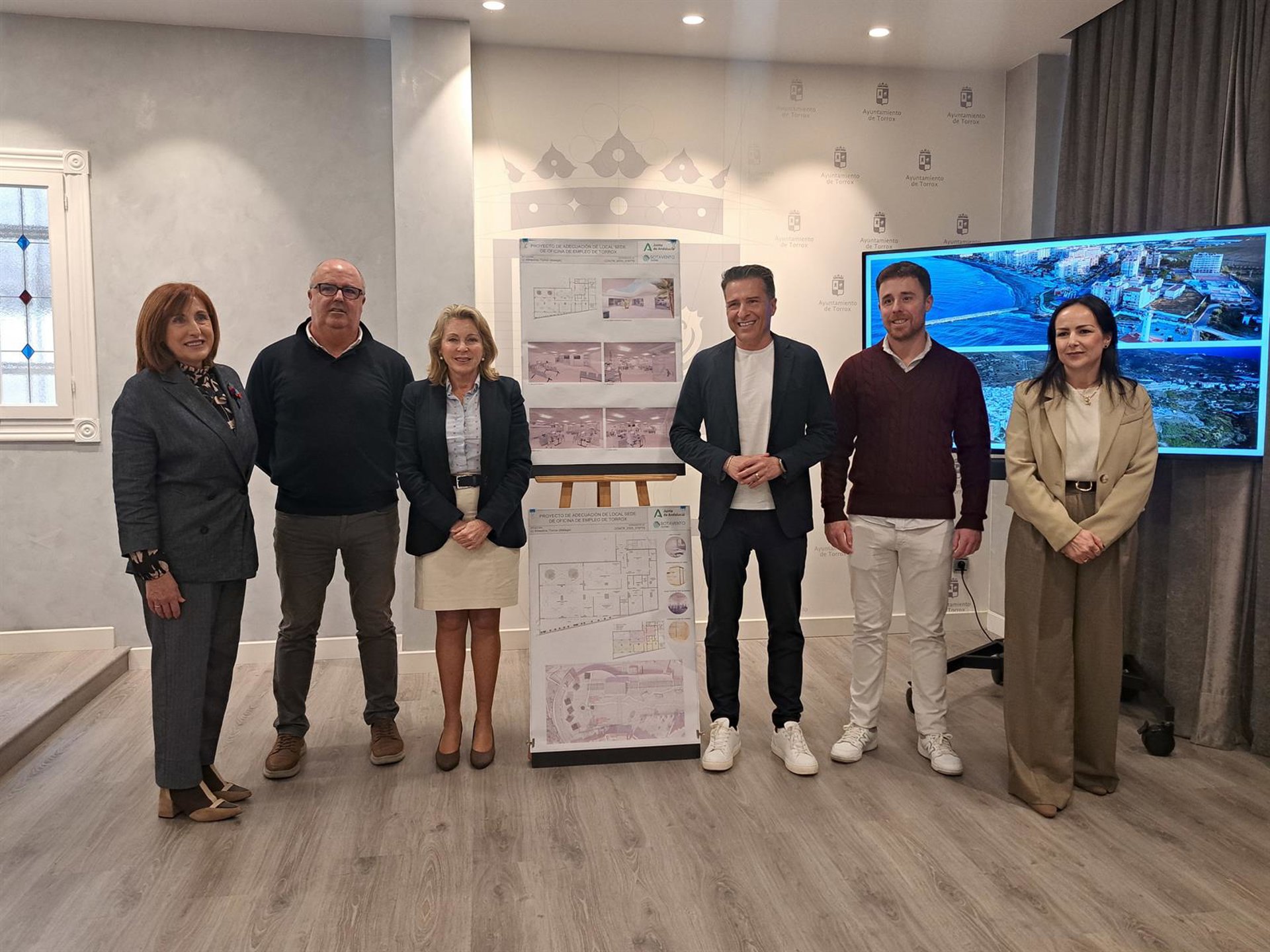 Junta adjudica redacción del proyecto para la nueva oficina del SAE en Torrox, "ejemplo de dinamismo económico"