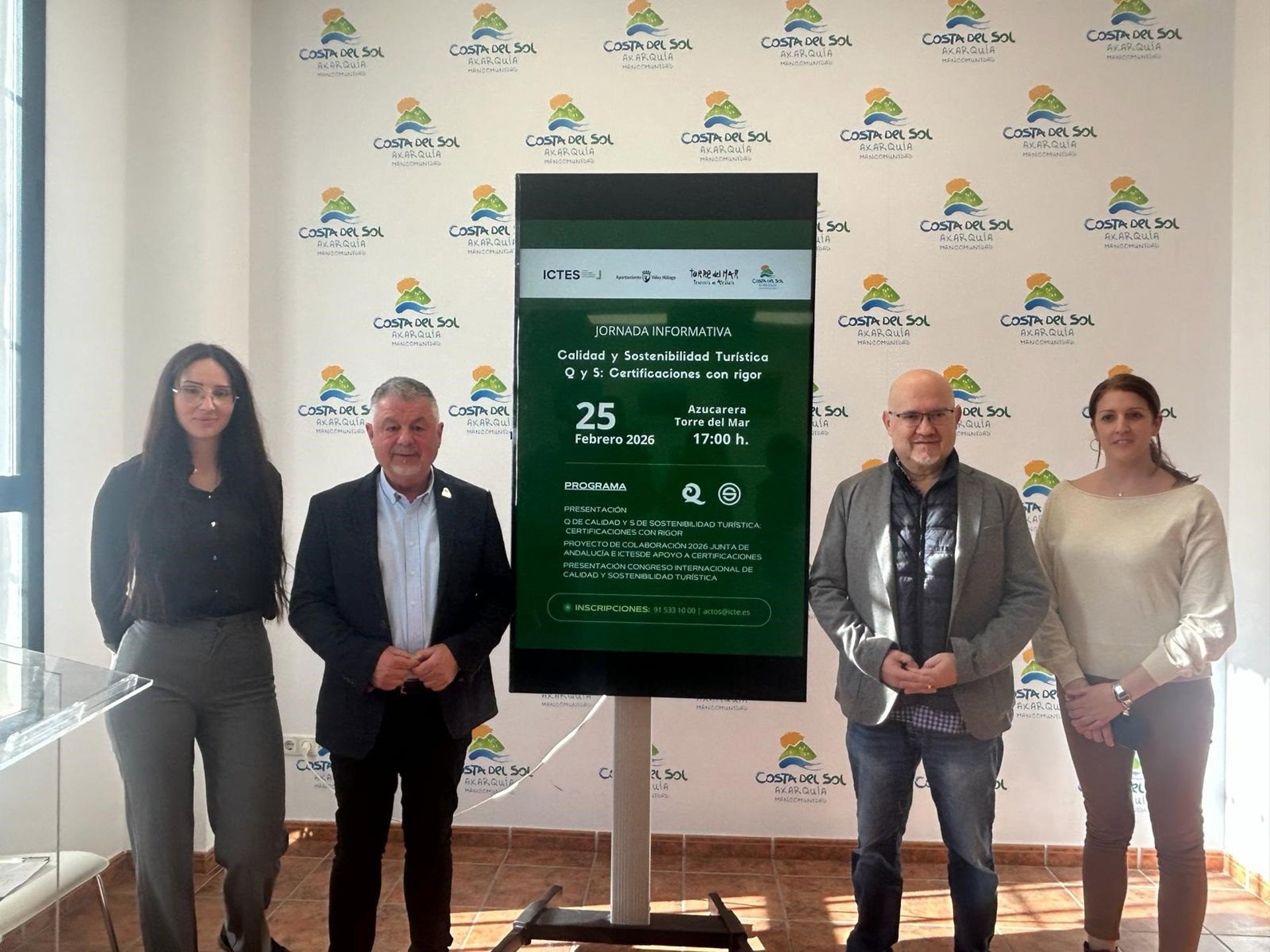 La Azucarera de Torre del Mar acoge una jornada sobre calidad y sostenibilidad turística