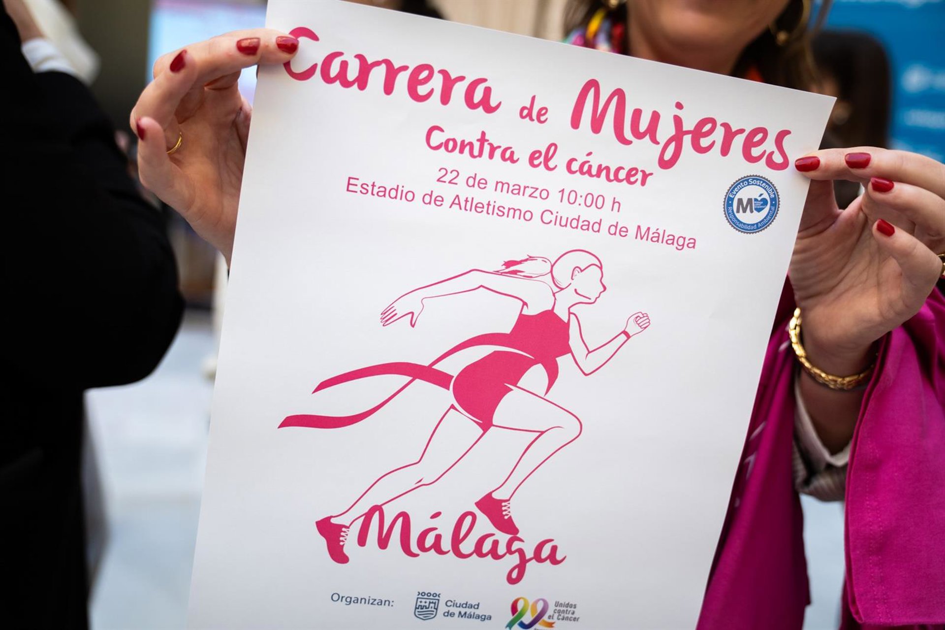 La Carrera Mujeres contra el Cáncer 'Ciudad de Málaga' será el 22 de marzo por la zona del Estadio de Atletismo