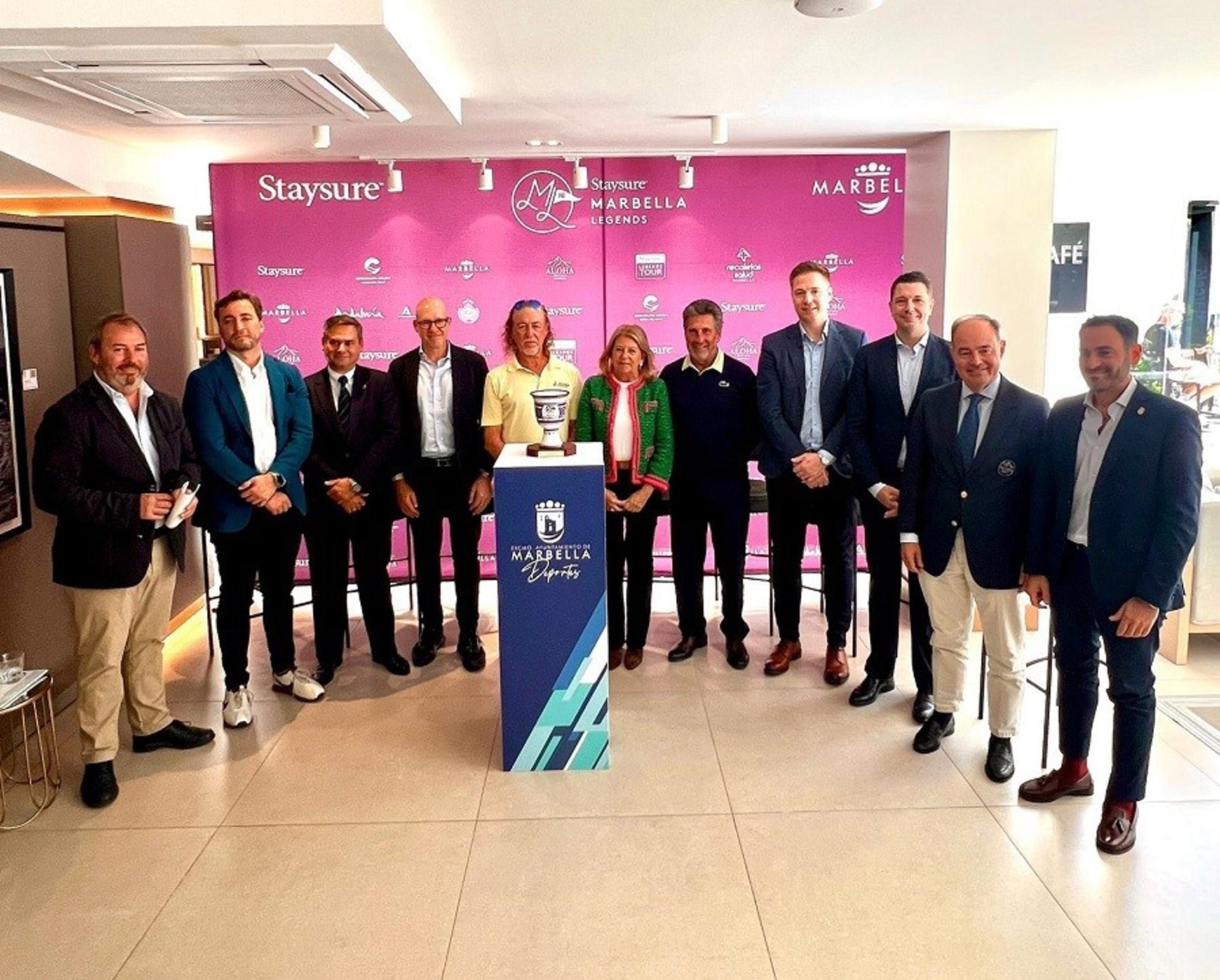 La Costa del Sol inaugura la temporada mundial del golf senior con el Staysure Marbella Legends