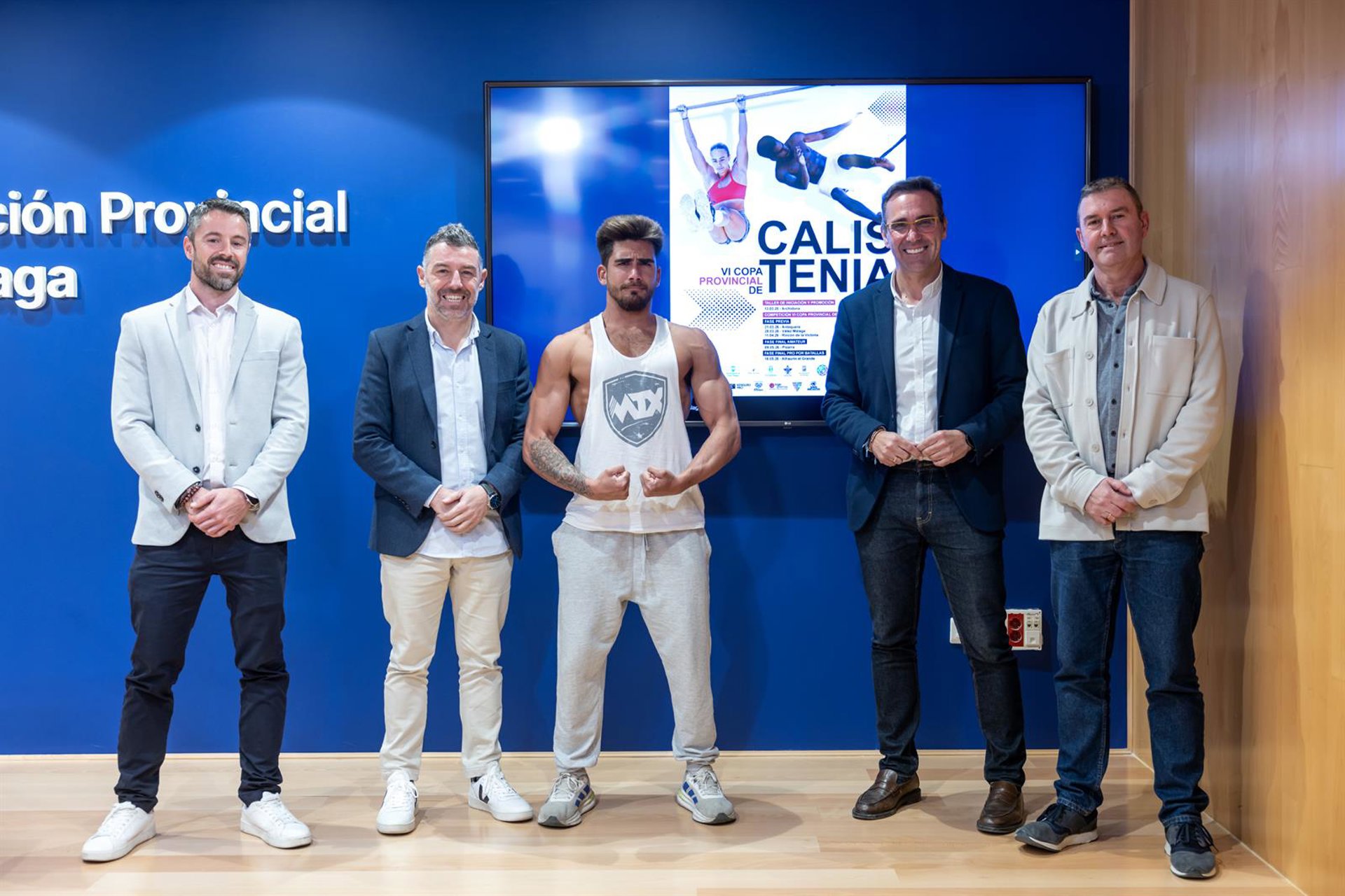 La VI Copa de Calistenia de la Diputación reunirá a 300 deportistas de toda España