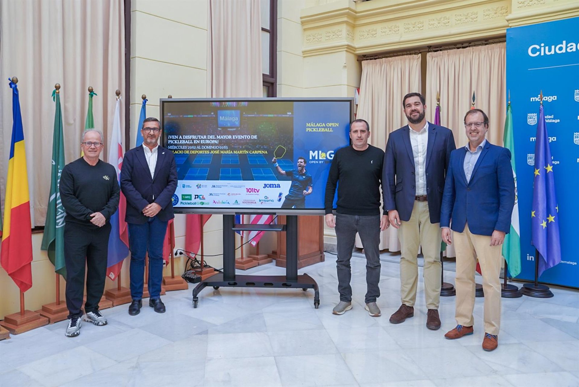 Málaga, sede del Open de Pickleball
