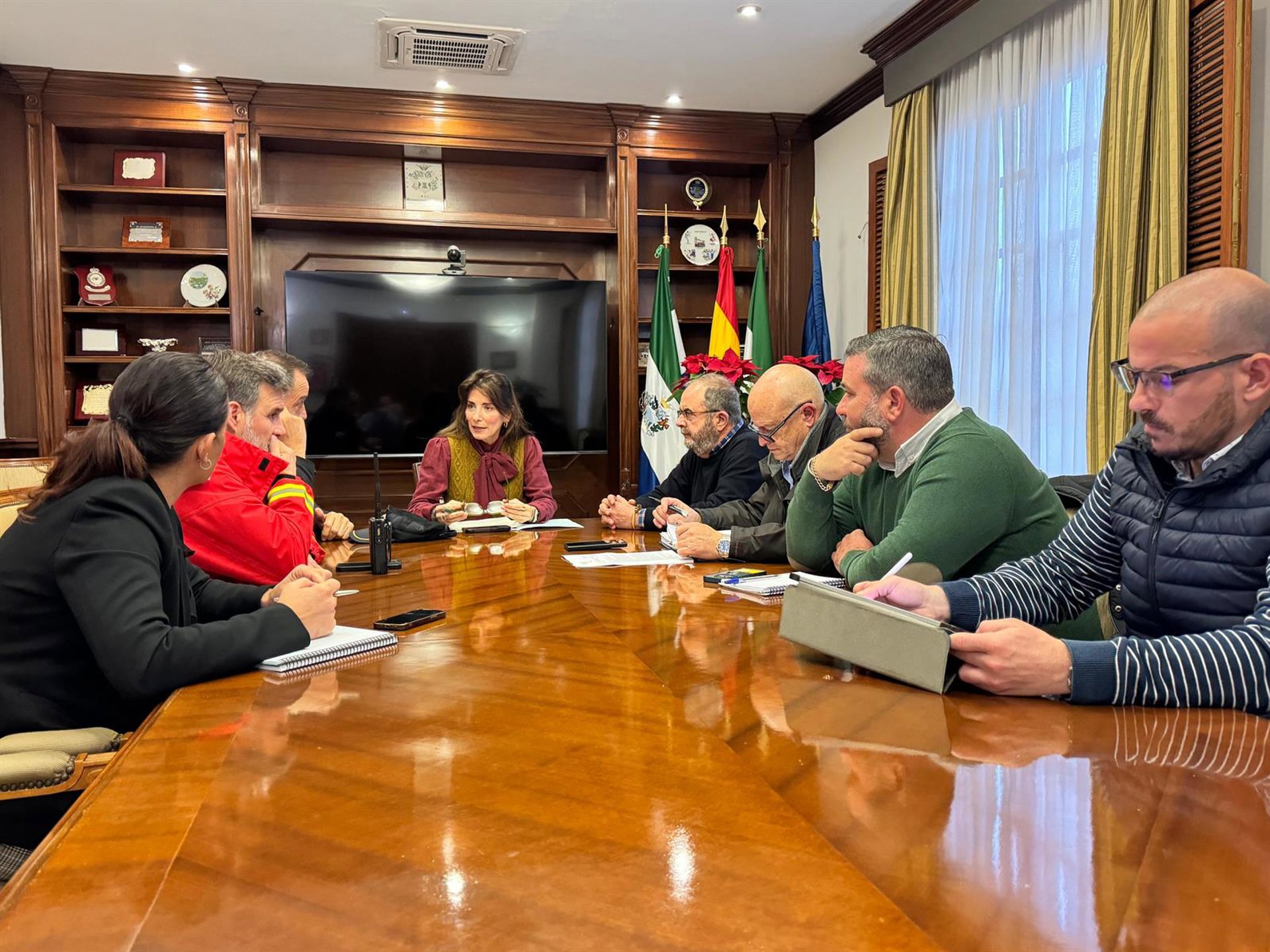 Mijas activa el plan territorial de emergencia en prealerta por los avisos meteorológicos de esta semana