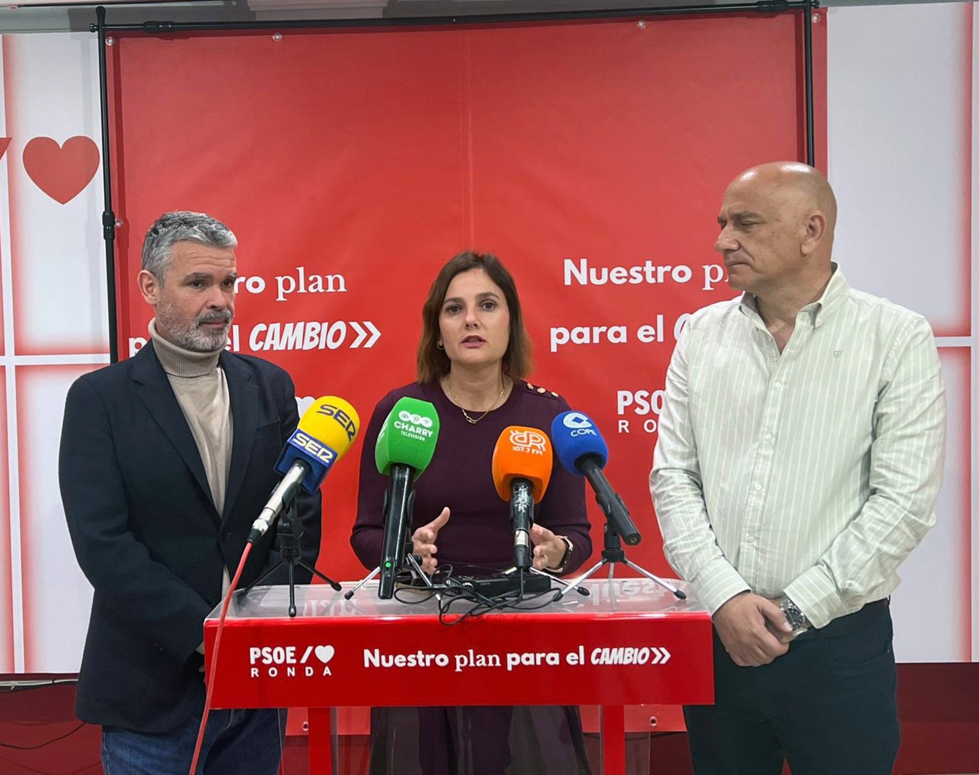 PSOE critica a PP de Ronda por rechazar en Diputación un plan de ayudas para pueblos afectados por el temporal