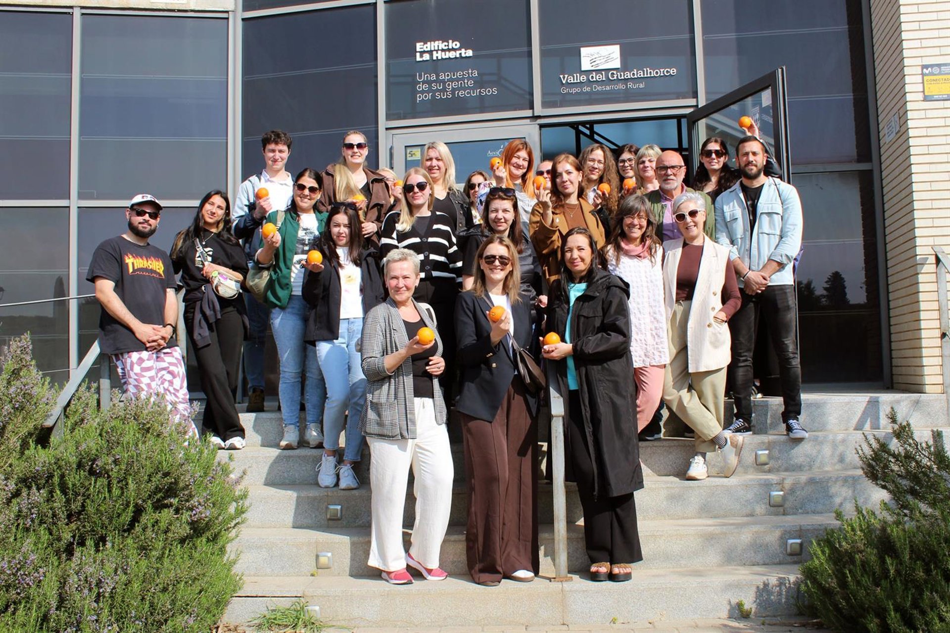 Personal técnico de Juventud de Letonia intercambia modelos de trabajo con el GDR Valle del Guadalhorce