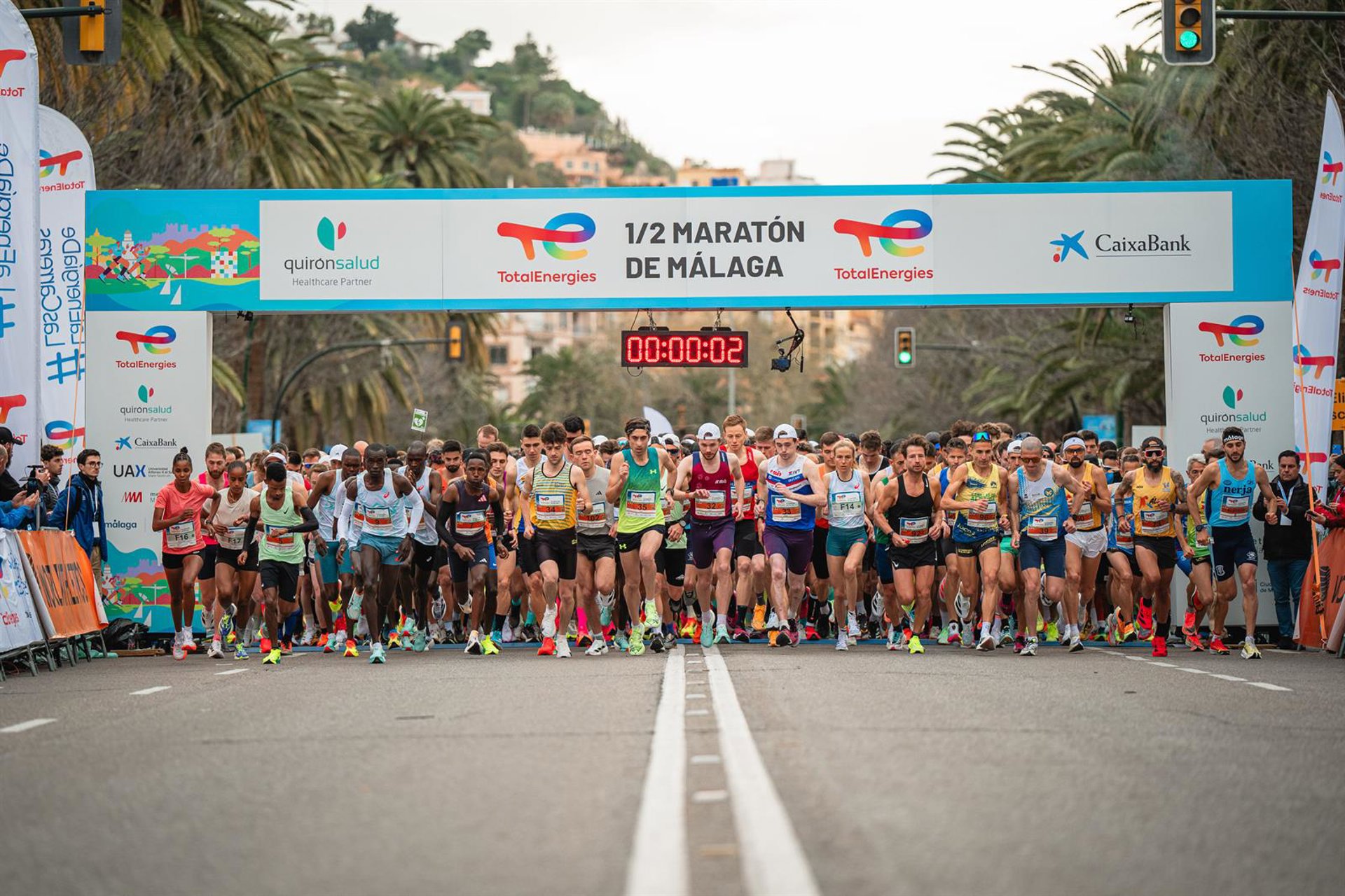 Afectaciones a la movilidad el domingo por 'TotalEnergies Media Maratón de Málaga'
