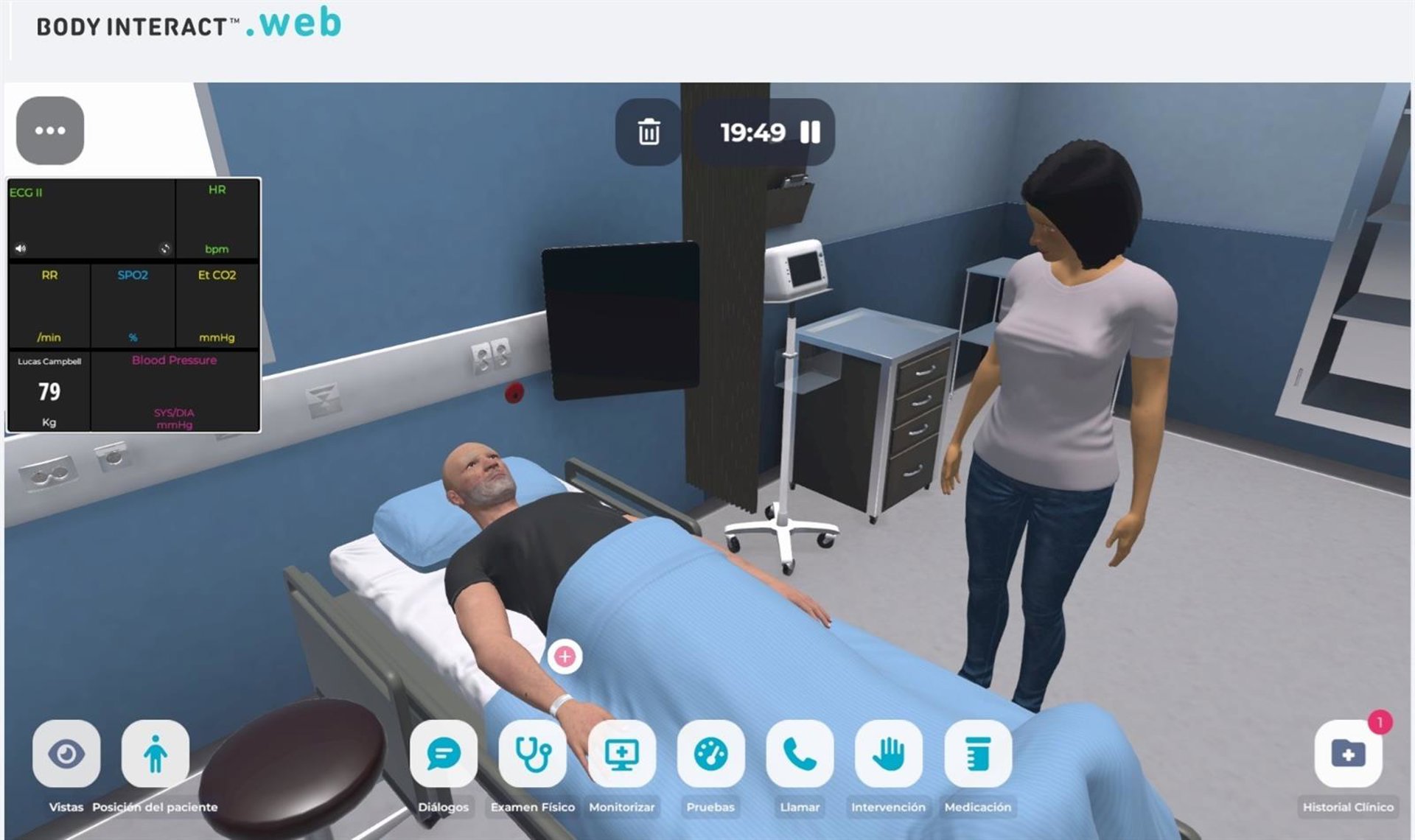 Alumnado de Medicina de la UMA trabajará con pacientes virtuales en entornos clínicos reales