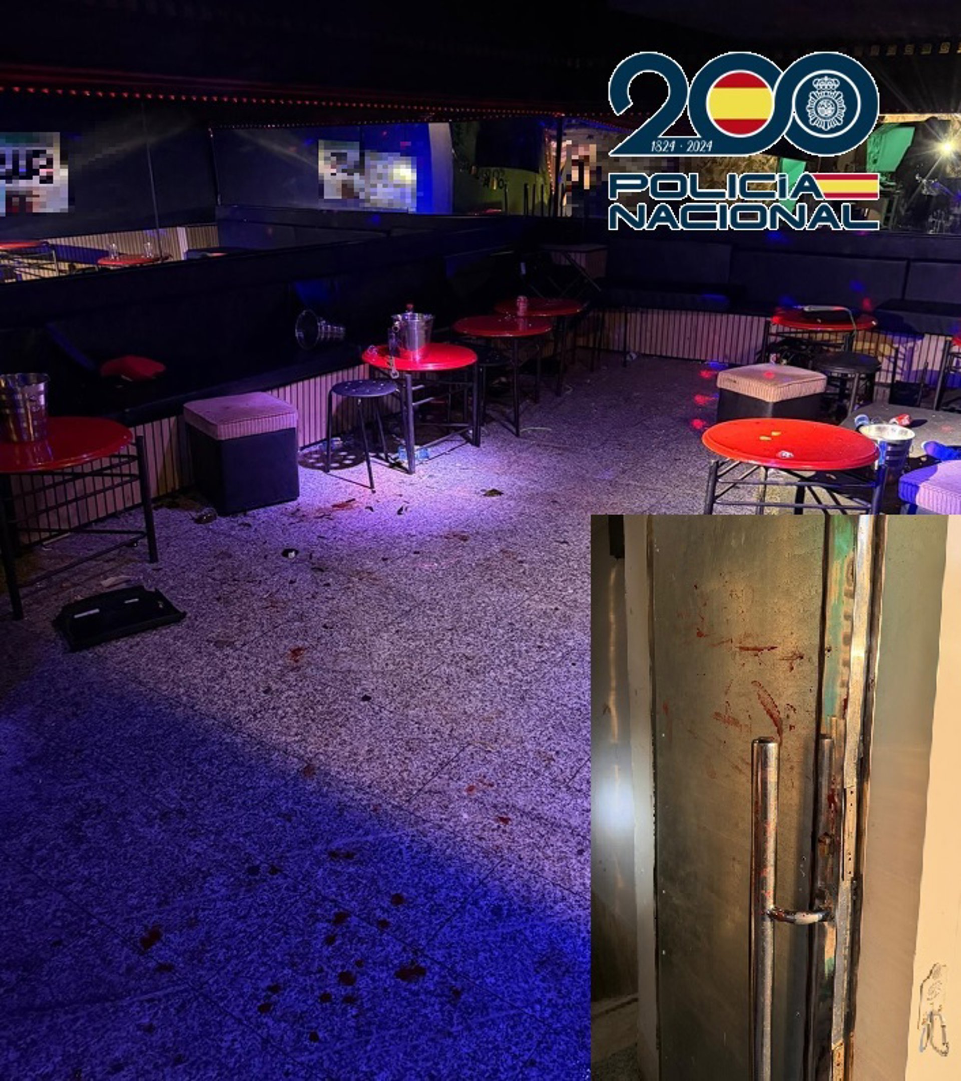 Detenidas nueve personas de dos grupos involucrados en una riña tumultuaria dentro de un pub