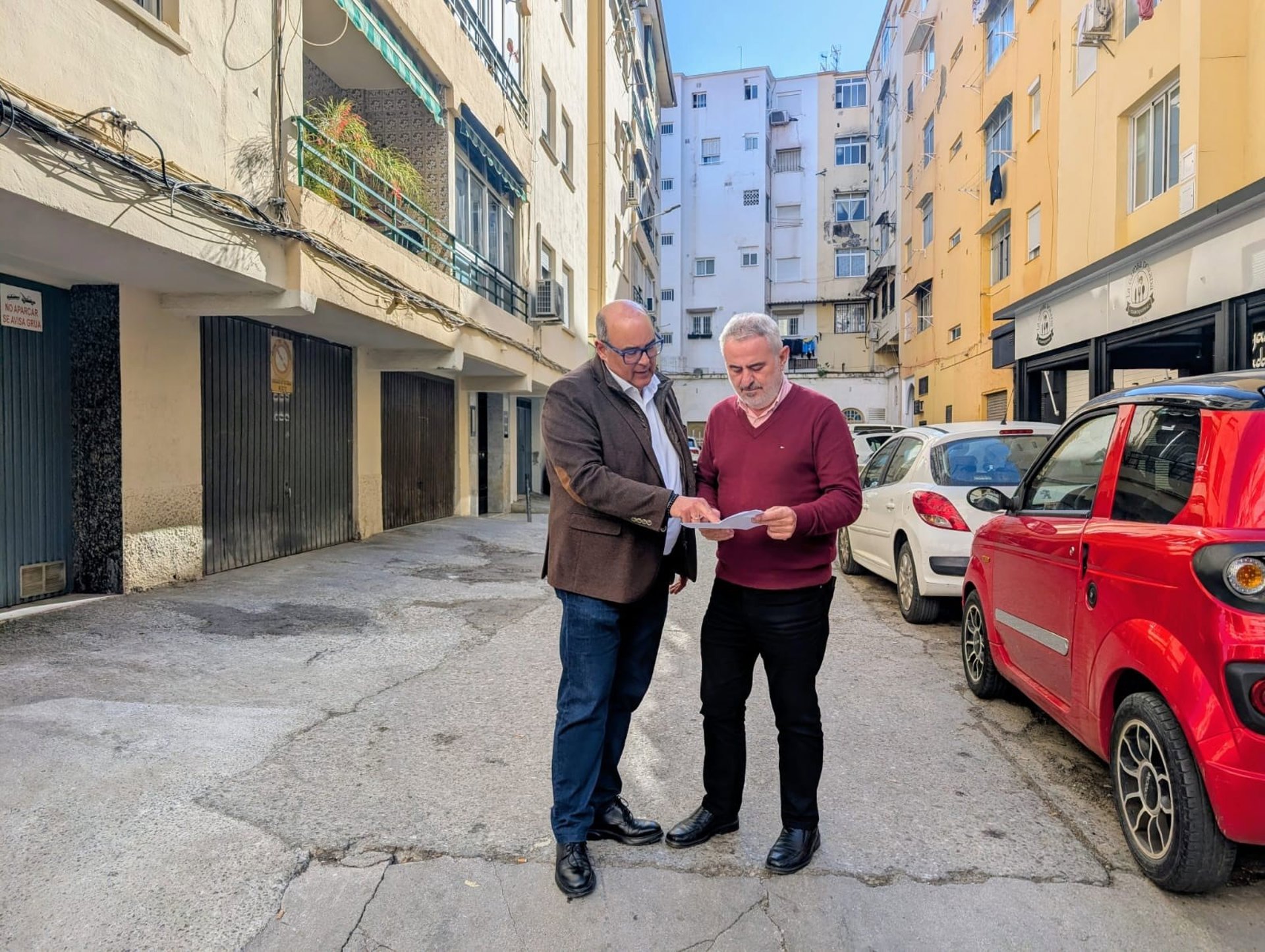 El Ayuntamiento de Vélez anuncia la adjudicación de la reurbanización del callejón Pintores Hermanos Clavero