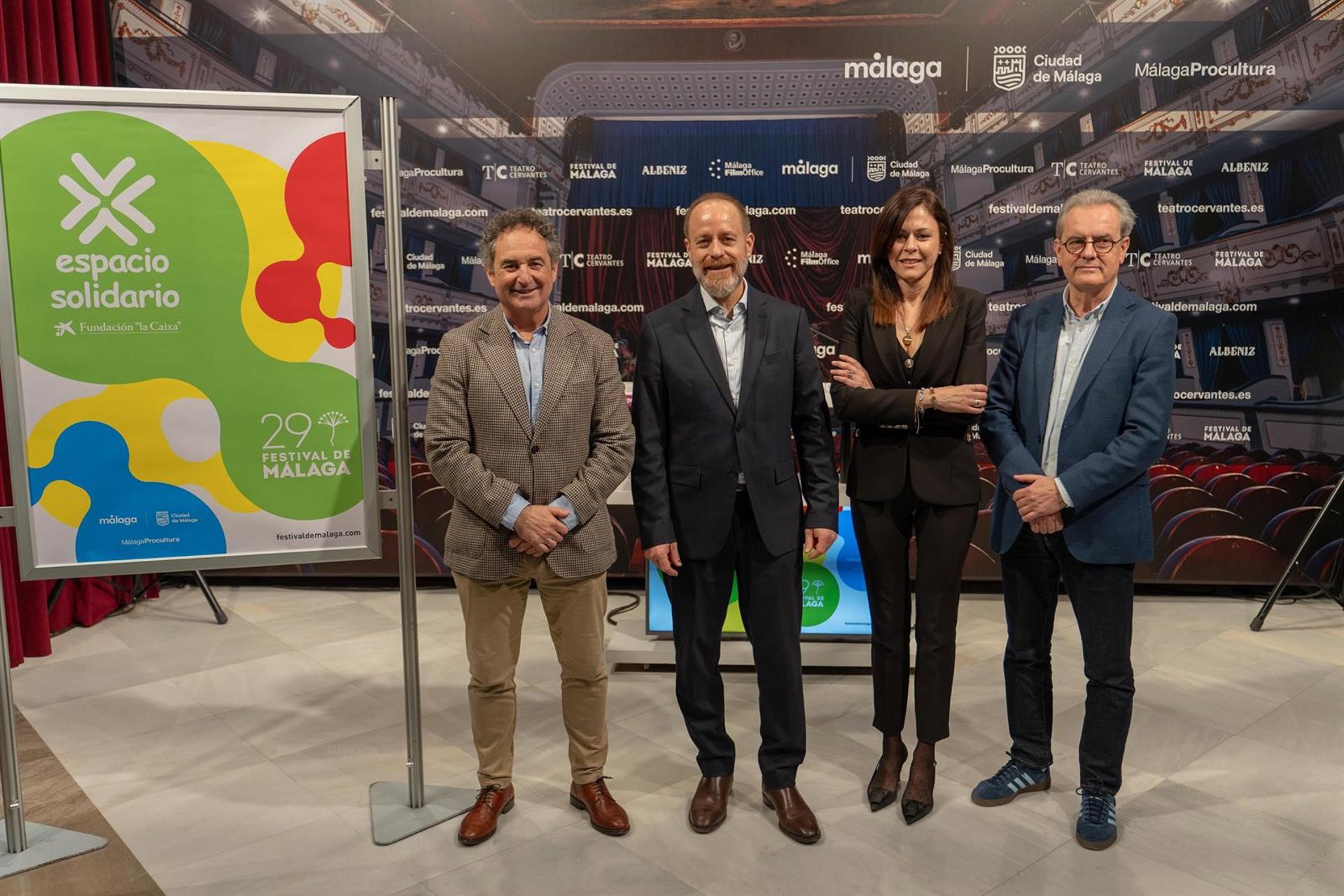 El Espacio Solidario integra a más de 40 colectivos sociales en el 29 Festival de Málaga