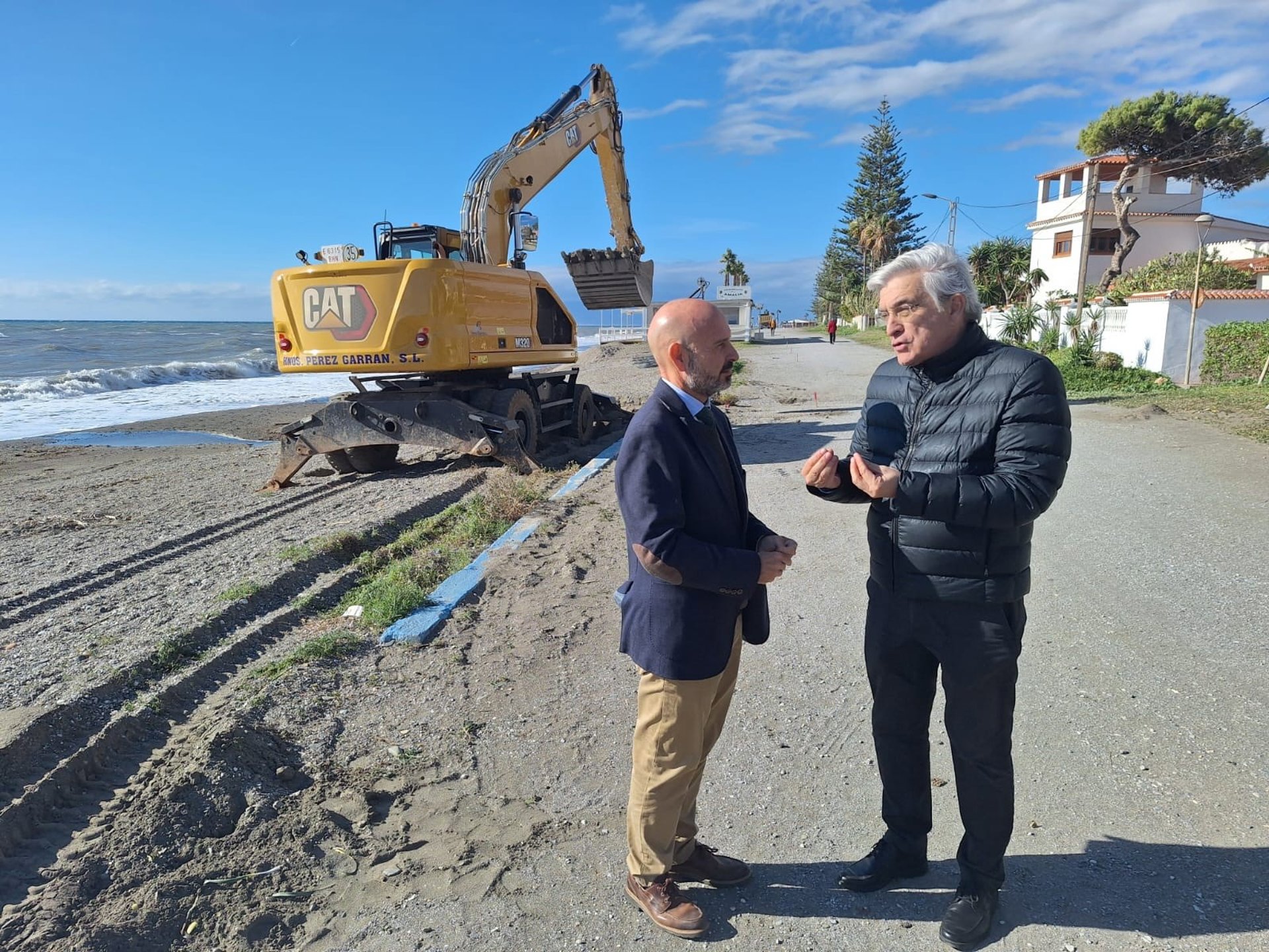 El Gobierno invertirá 1,3 millones en obras de emergencia para adecuar las playas tras el temporal de poniente