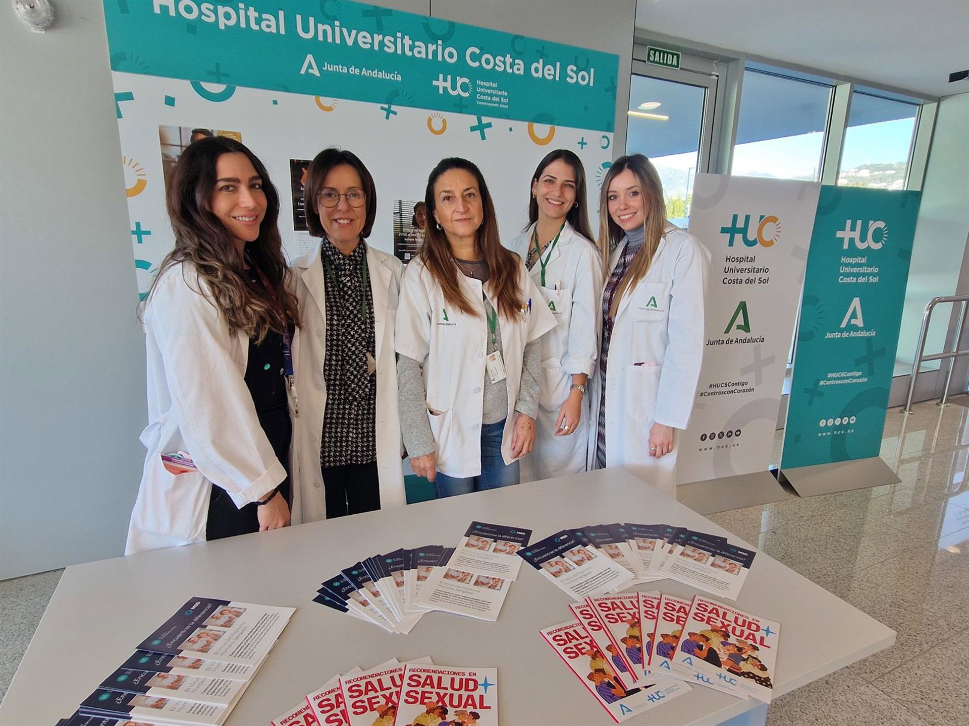 El Hospital Costa del Sol realiza una campaña de concienciación sobre el Virus del Papiloma Humano