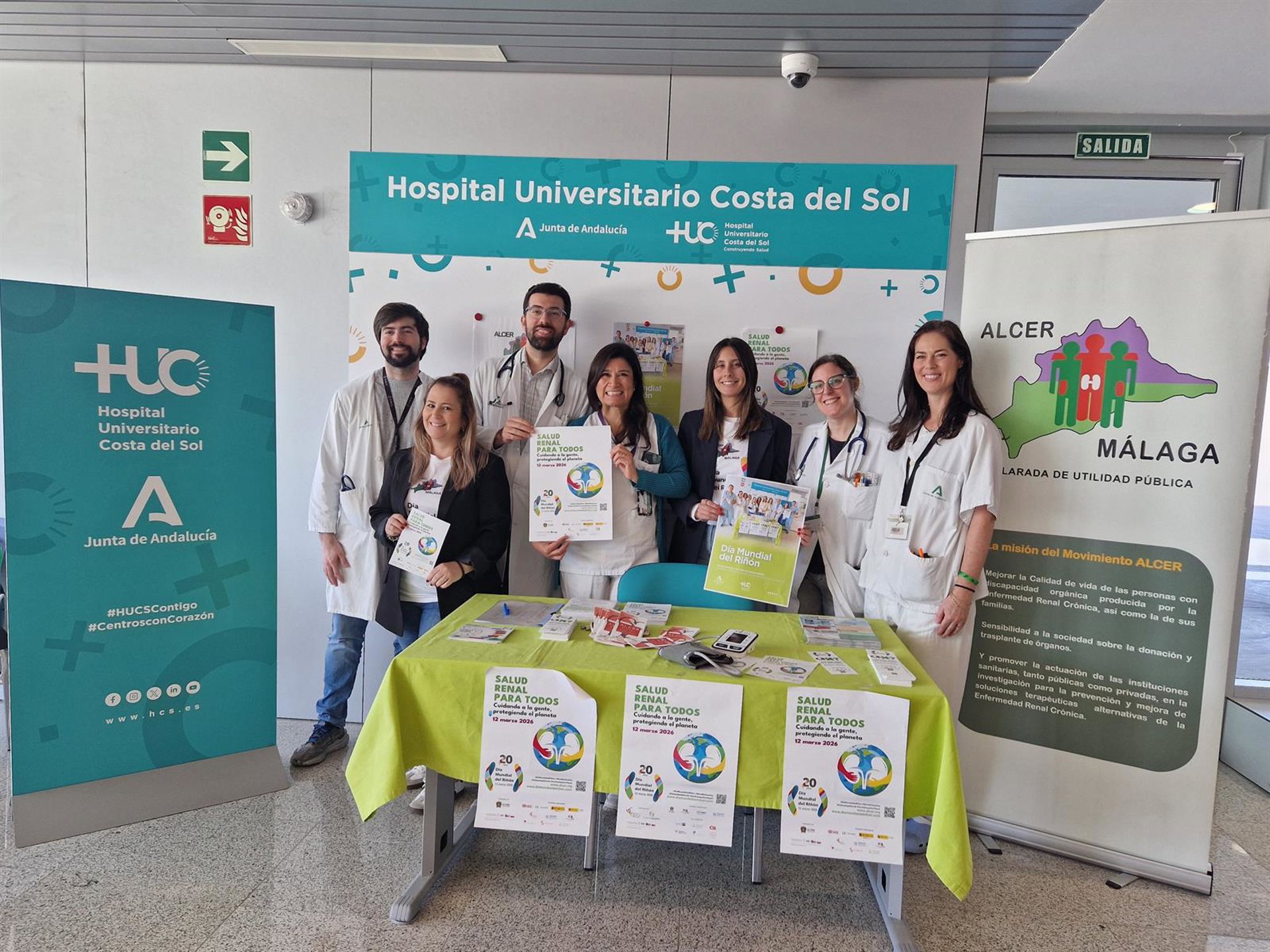 El Hospital Costa del Sol realiza una campaña sobre la enfermedad renal crónica