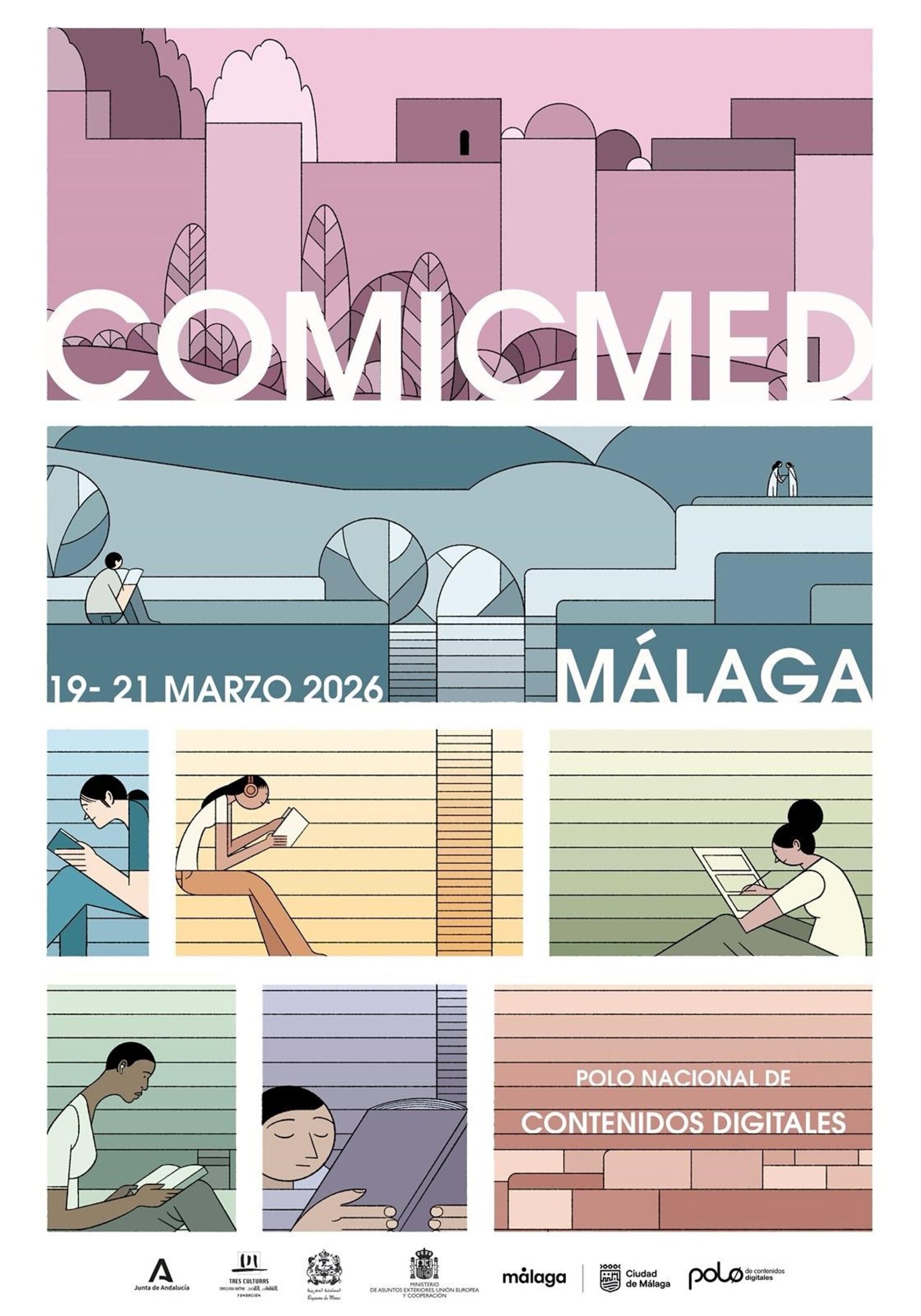 El cómic mediterráneo regresa a Málaga del 19 al 21 de marzo con la segunda edición de Comicmed
